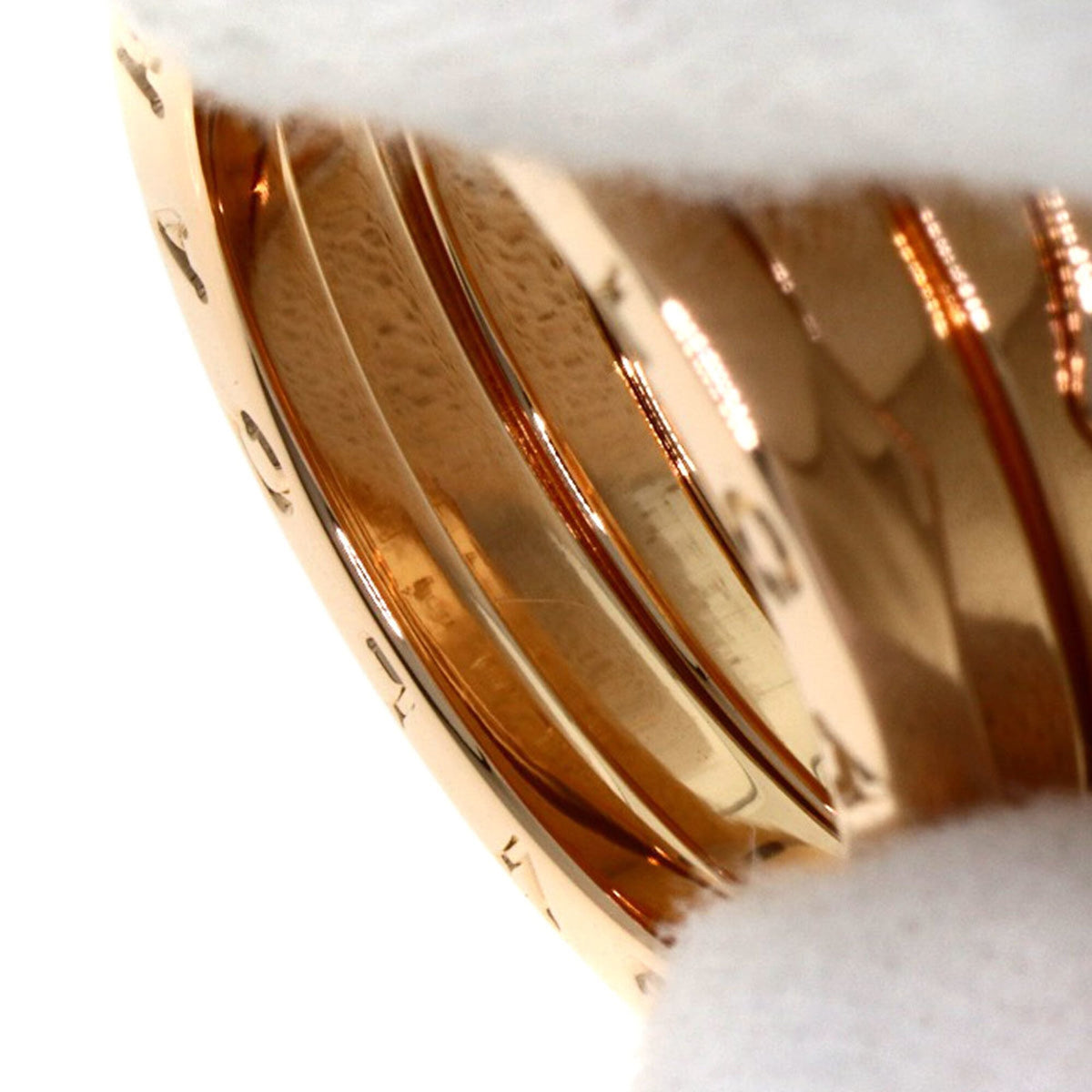 Bvlgari Pink Gold Pink Gold (18K) Band Ring (Pre-Owned)