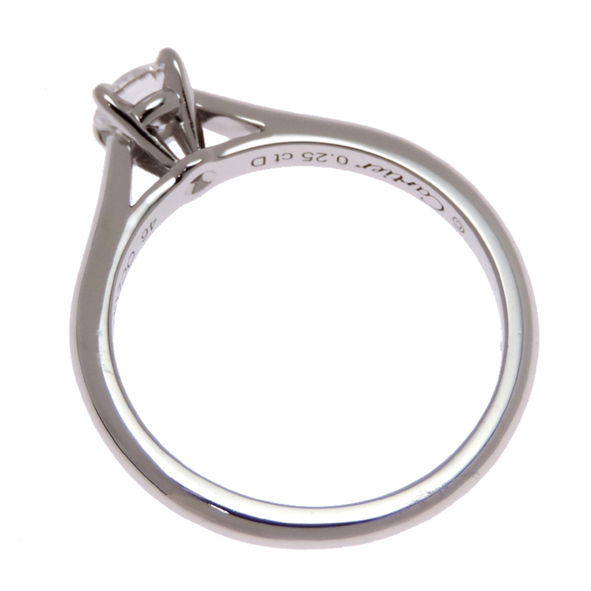 Cartier Platinum 950 Band Ring (Pre-Owned)