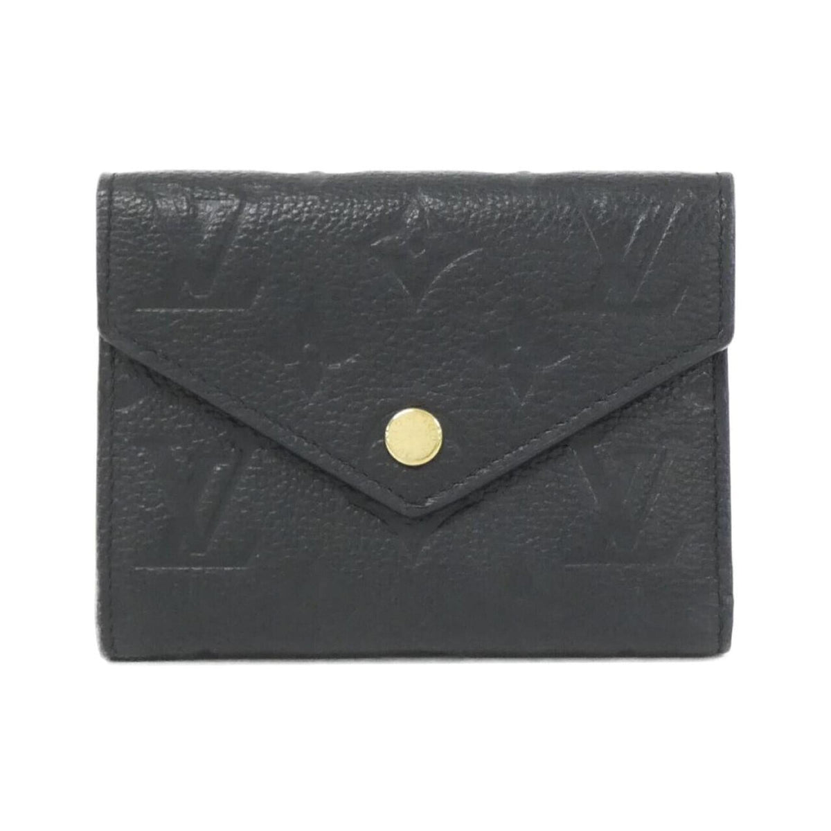 Louis Vuitton Monogram Empreinte Black Monogram Empreinte Wallet (Tri-Fold) (Pre-Owned)