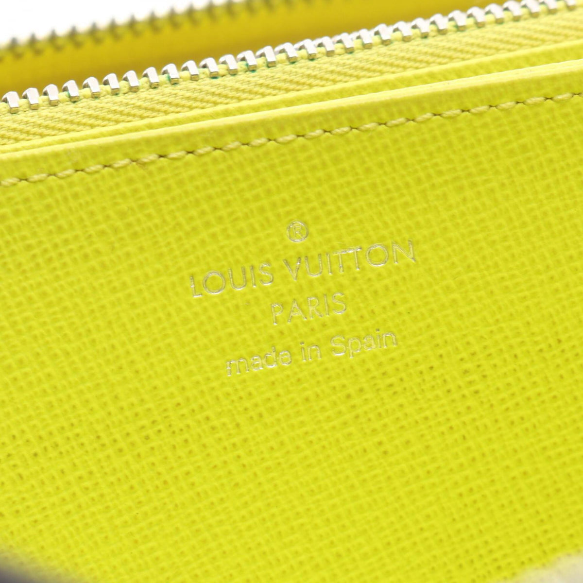 Louis Vuitton Yellow Epi Leather Long Wallet (Bi-Fold) (Pre-Owned)