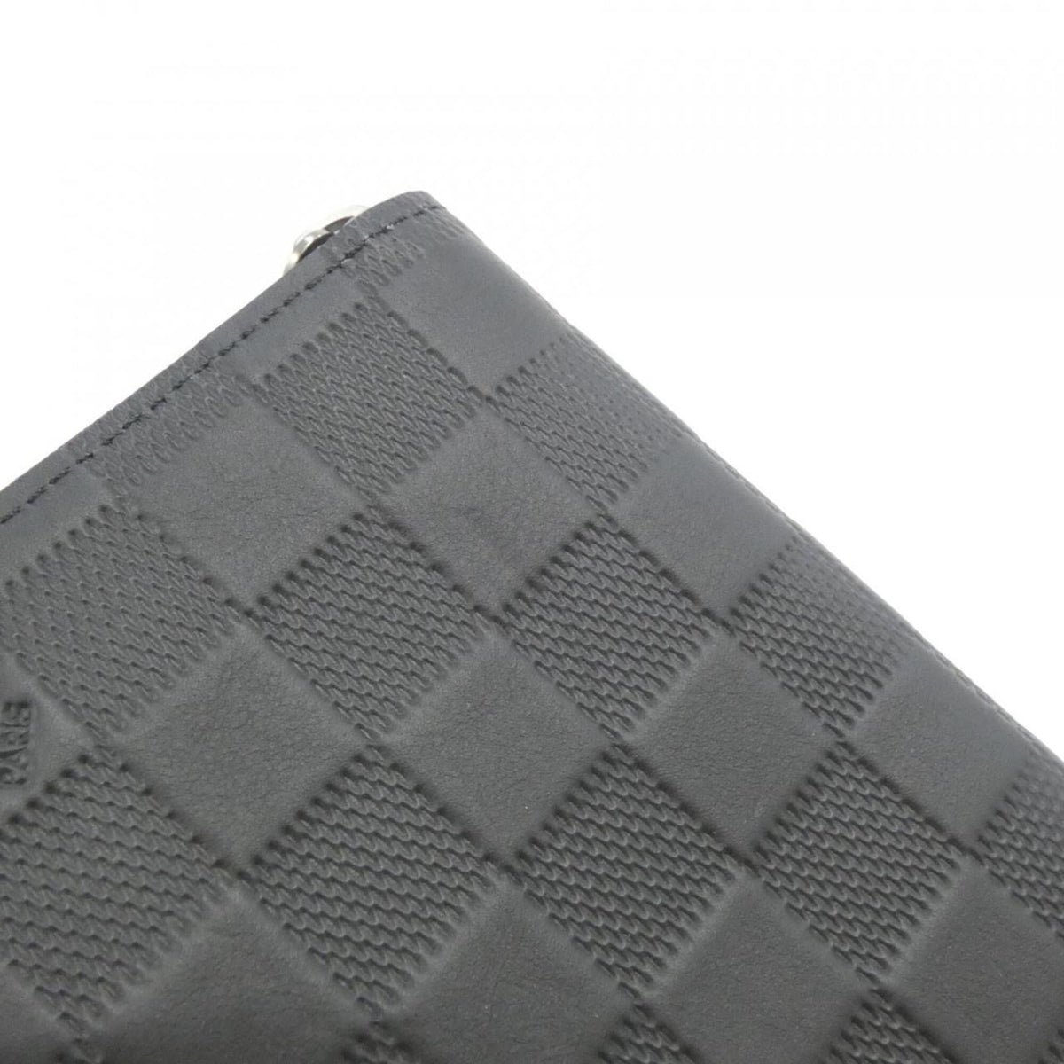Louis Vuitton Onyx Leather Long Wallet (Bi-Fold) (Pre-Owned)