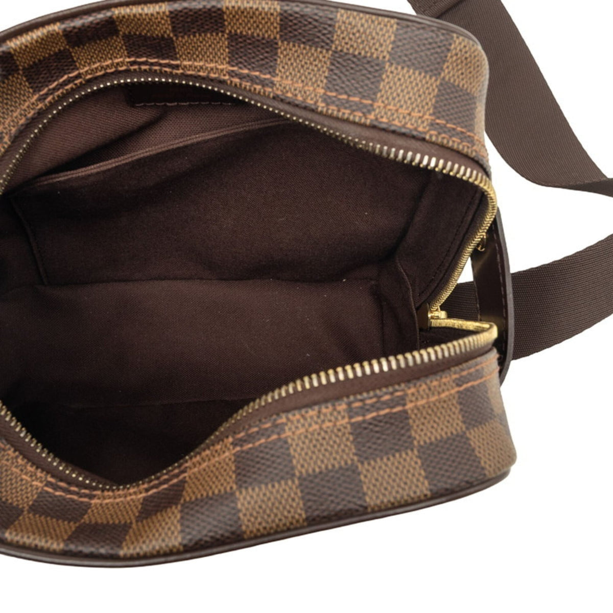 Louis Vuitton Damier Brown Pvc Leather Shoulder Bag (Pre-Owned)