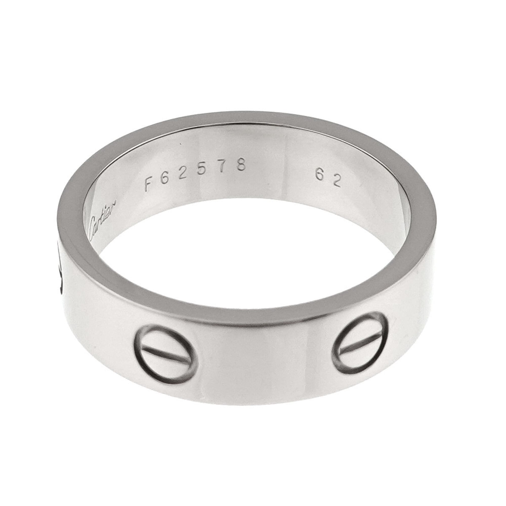 Cartier White Gold (18K) Band Ring (Pre-Owned)