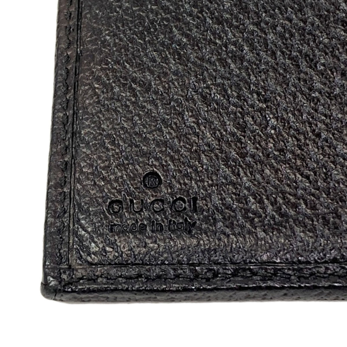 Gucci Black Canvas Wallet (Bi-Fold) (Pre-Owned)