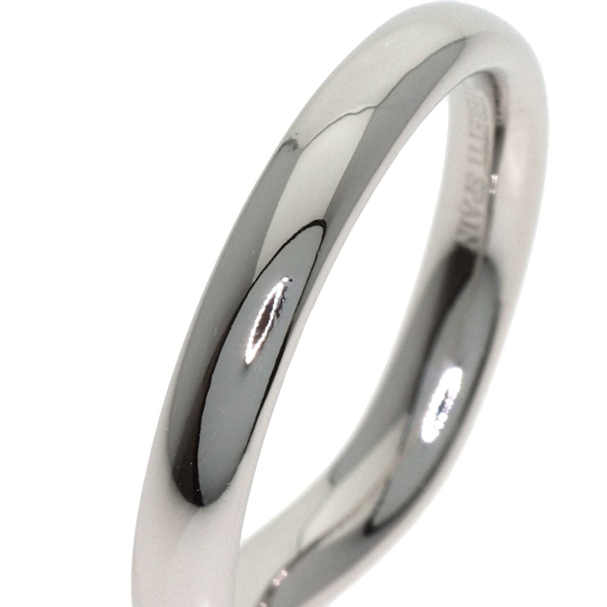 Tiffany Platinum 950 Band Ring (Pre-Owned)