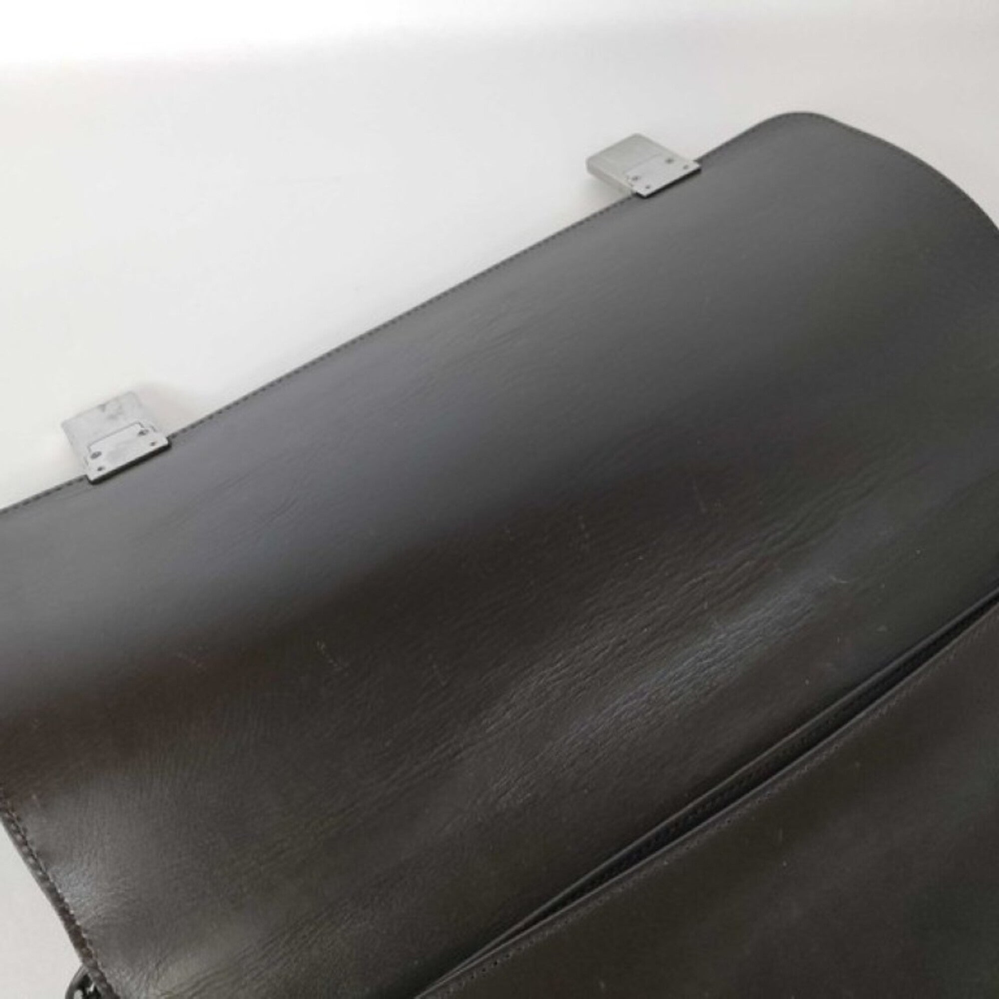 Gucci Brown Leather Briefcase (Pre-Owned)