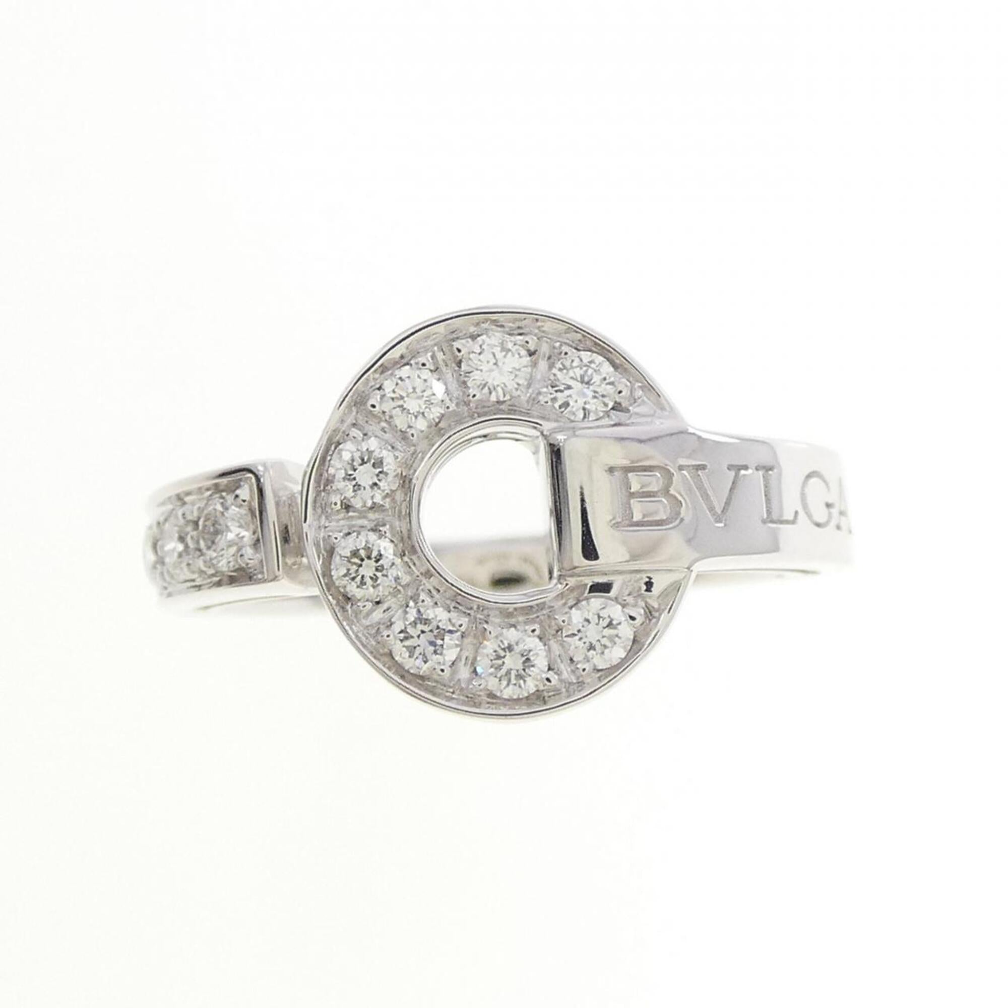 Bvlgari Bvlgari Bvlgari White Gold (18K) Band Ring (Pre-Owned)