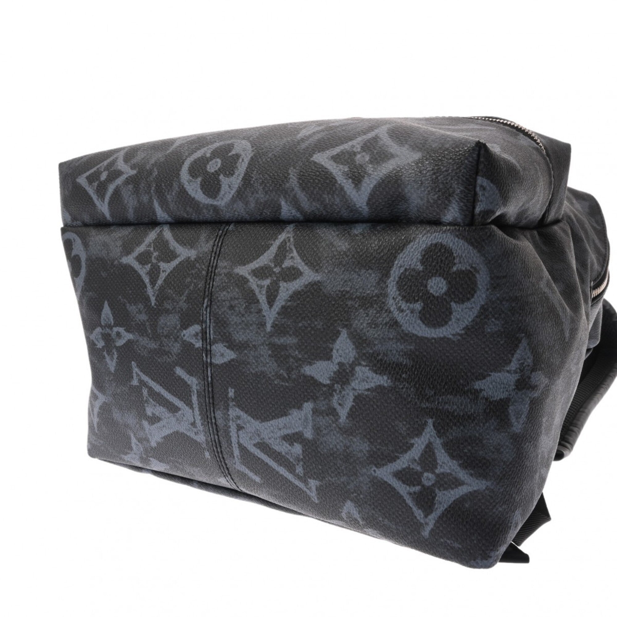 Louis Vuitton Noir Monogram Backpack (Pre-Owned)