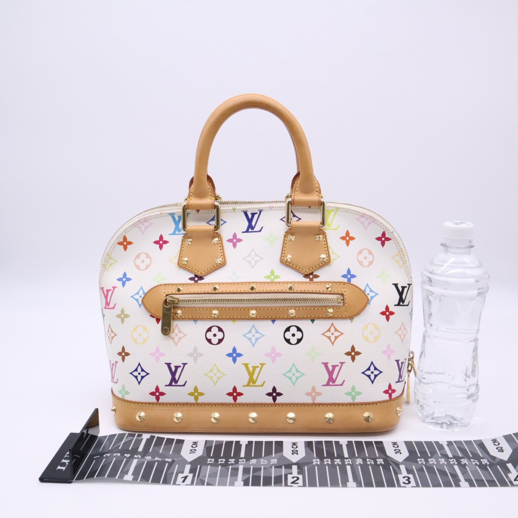 Louis Vuitton Monogram Multicolore Multi-Color Coated Canvas Leather Handbag (Pre-Owned)