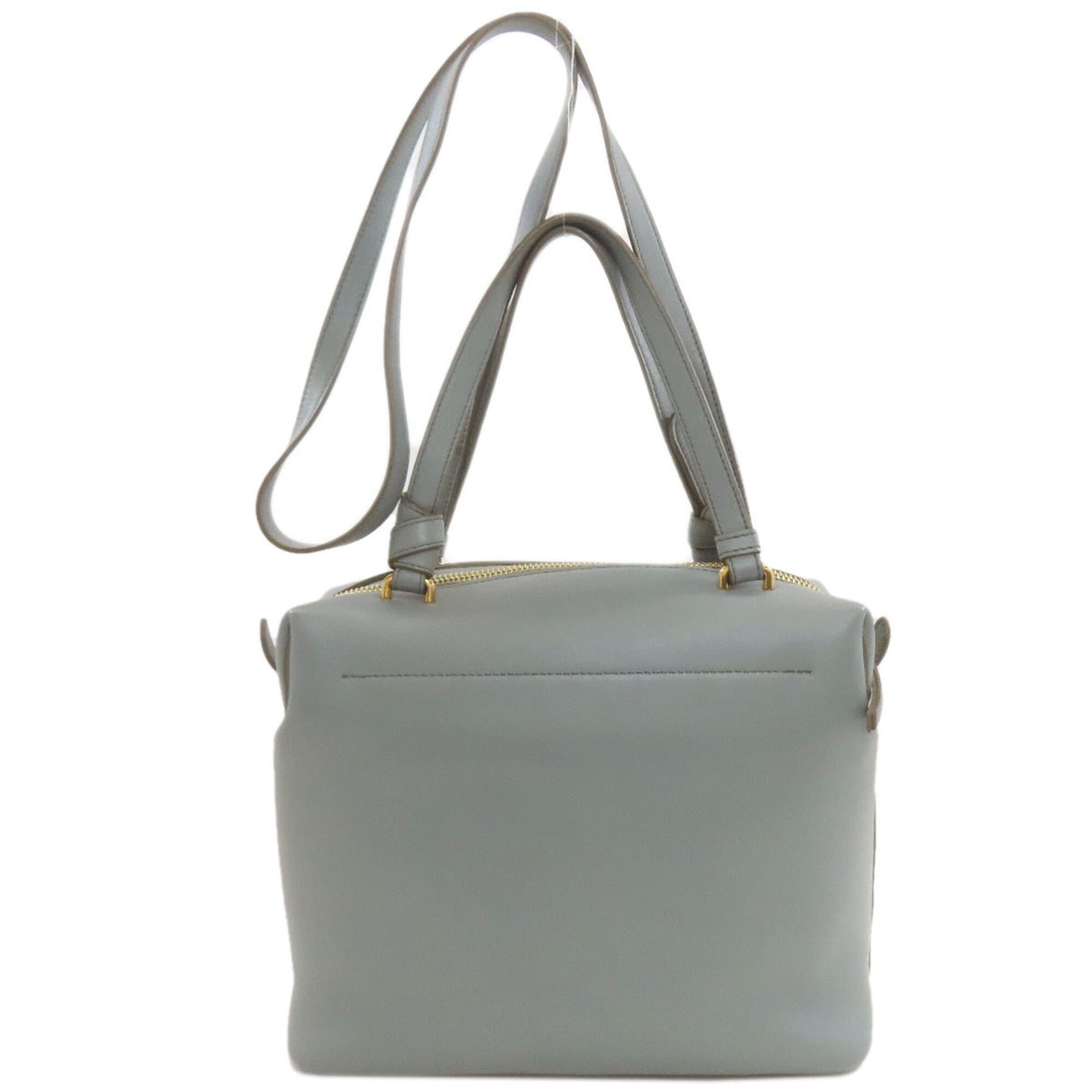 Celine Gray Leather Handbag (Pre-Owned)