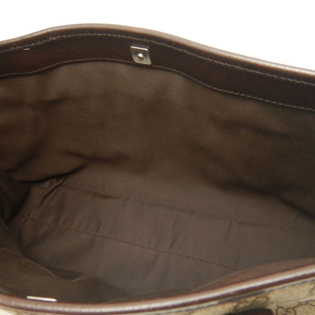 Gucci Beige Gg Supreme Leather Tote Bag (Pre-Owned)