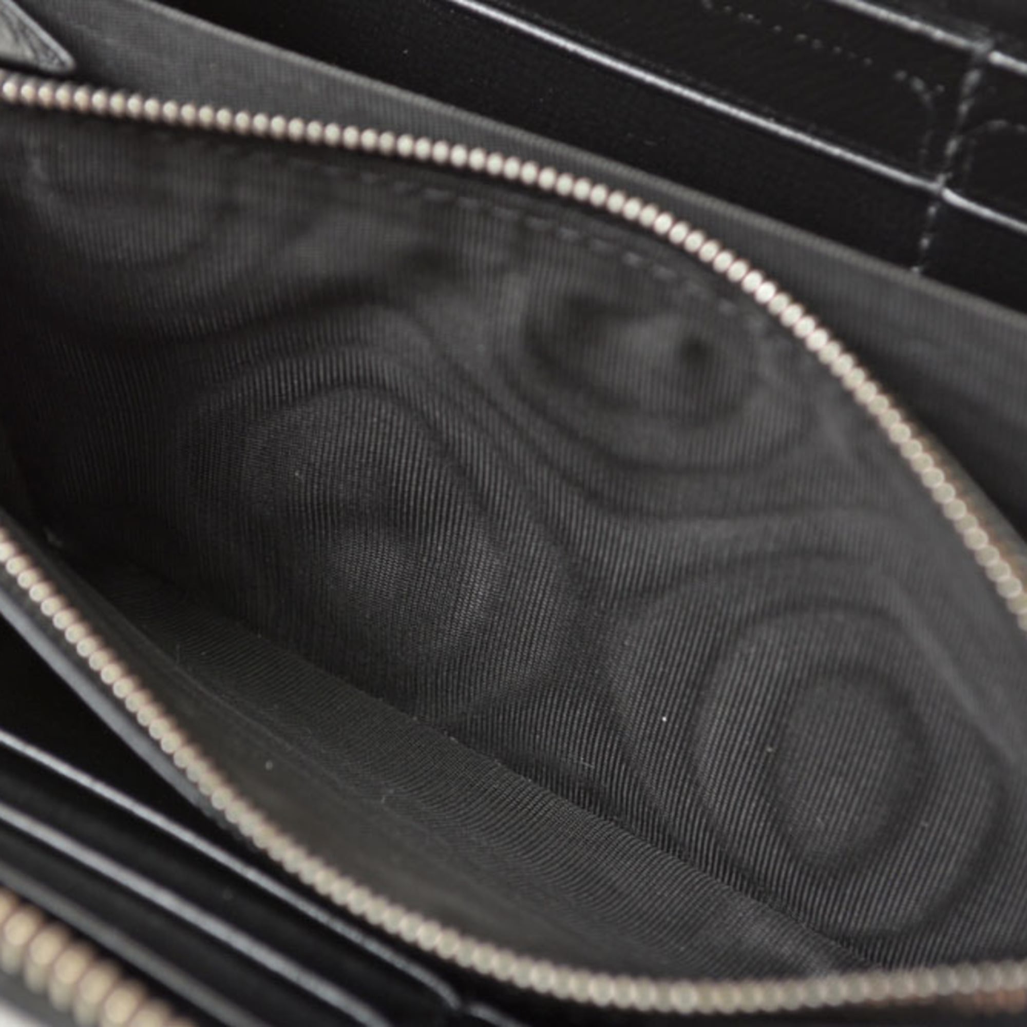 Gucci Black Gray Gg Supreme Coin Purse/Coin Case (Pre-Owned)