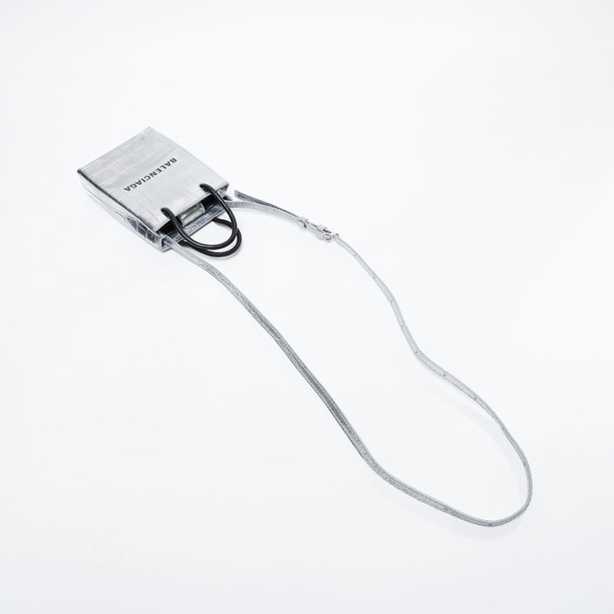 Balenciaga Silver Leather Shoulder Bag (Pre-Owned)