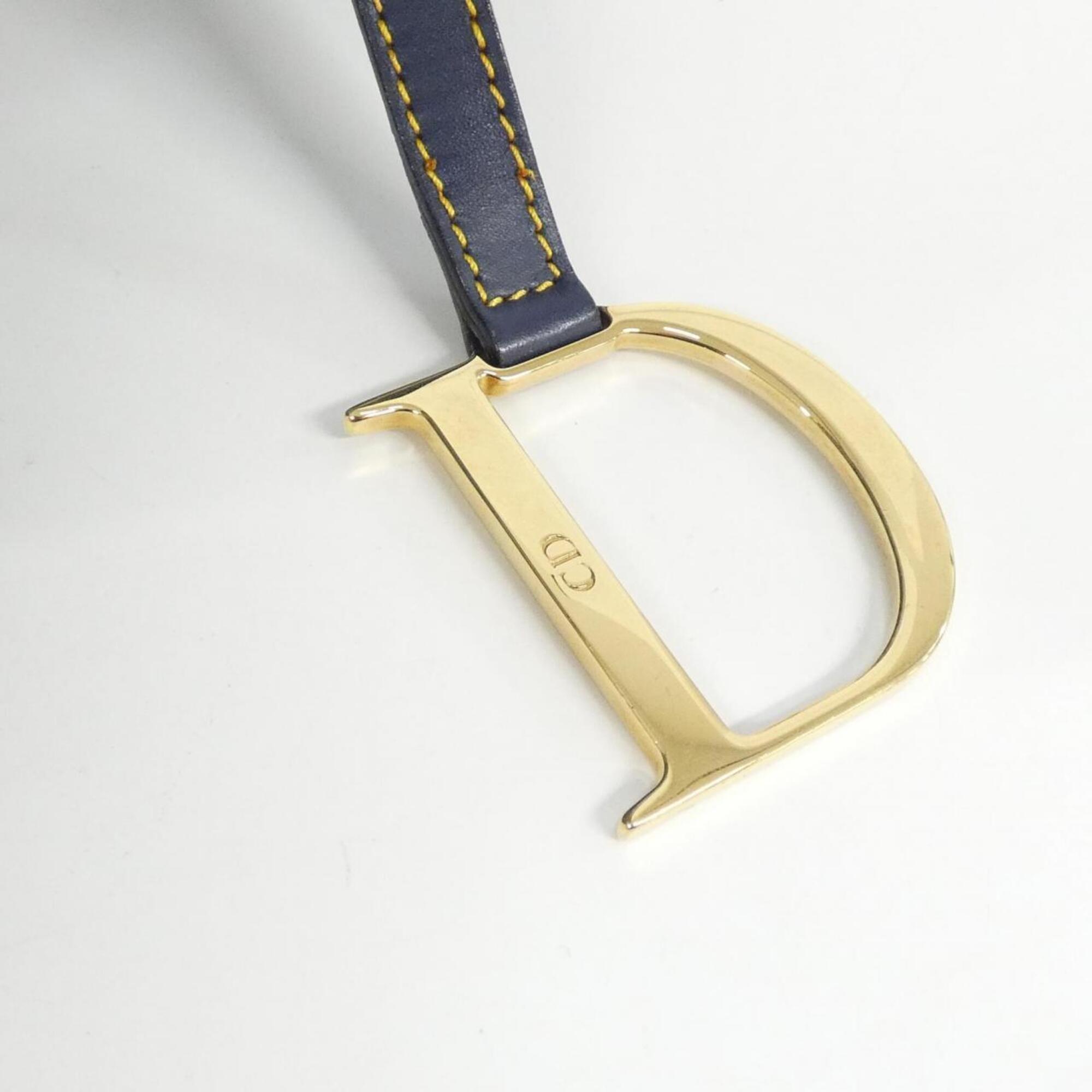 Christian Dior Blue Canvas Shoulder Bag (Pre-Owned)