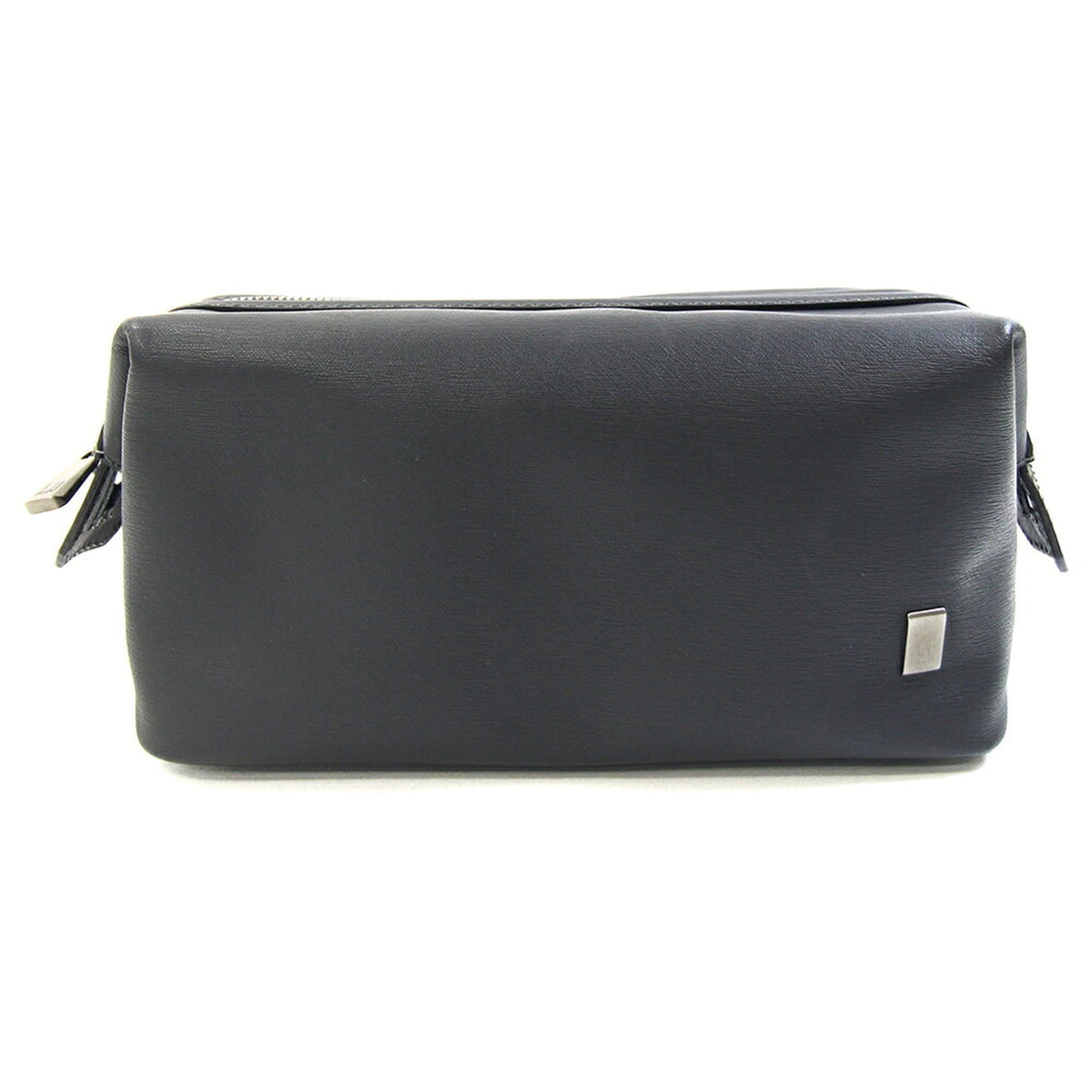Dunhill Black Leather Pouch (Pre-Owned)