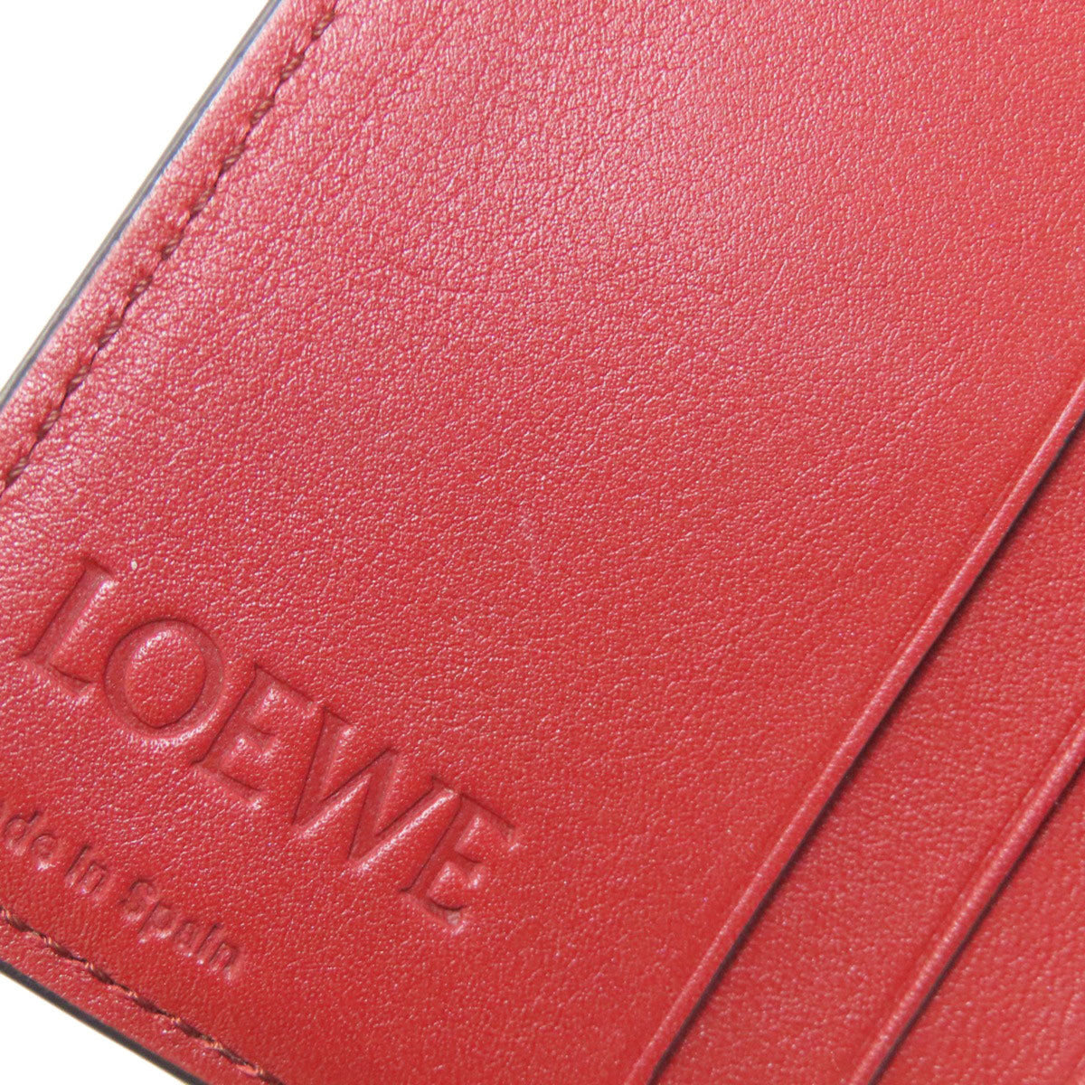 Loewe Brown Leather Wallet (Bi-Fold) (Pre-Owned)