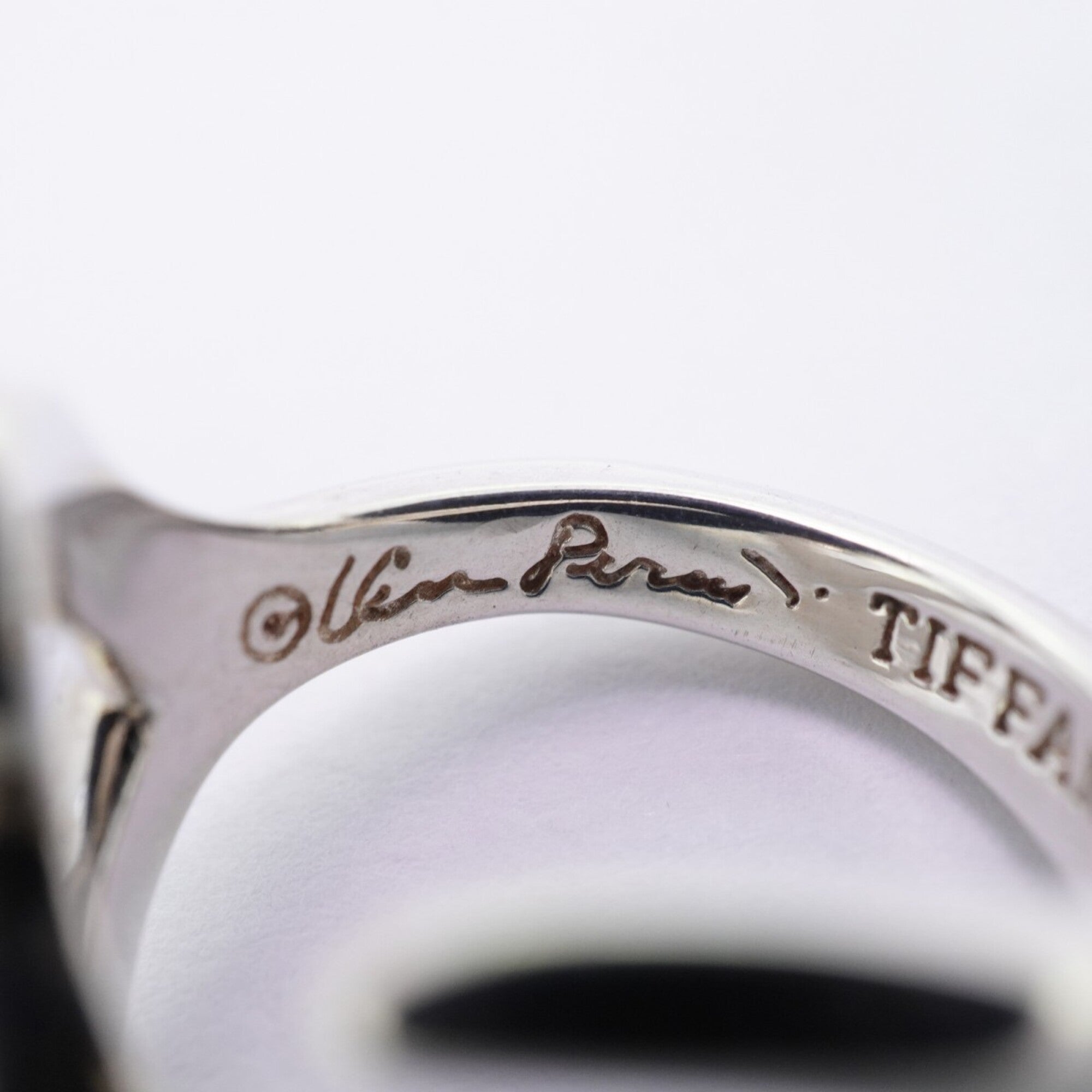 Tiffany Silver 925 Band Ring (Pre-Owned)