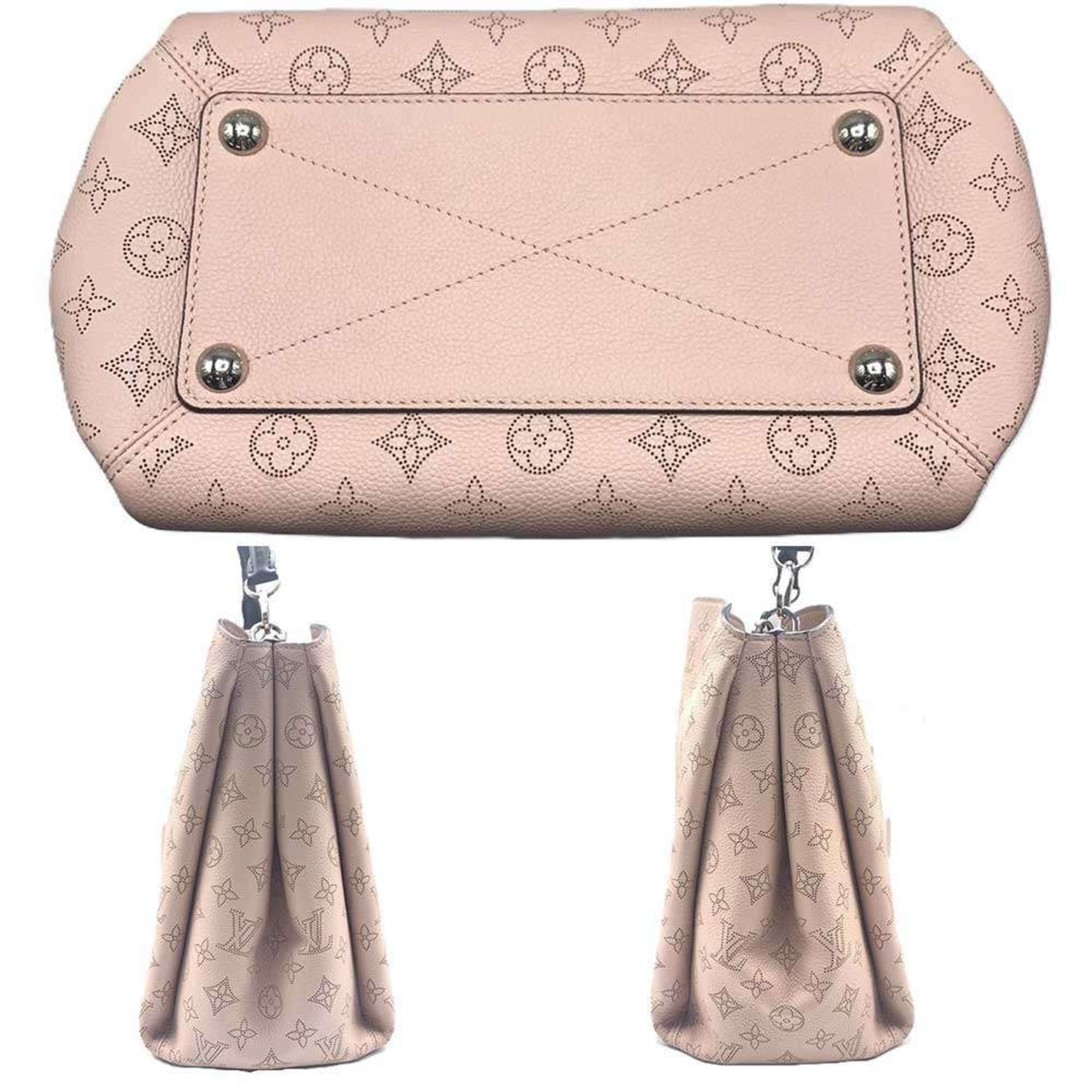 Louis Vuitton Mahina Pink Mahina Leather Leather Handbag Shoulder Bag (Pre-Owned)