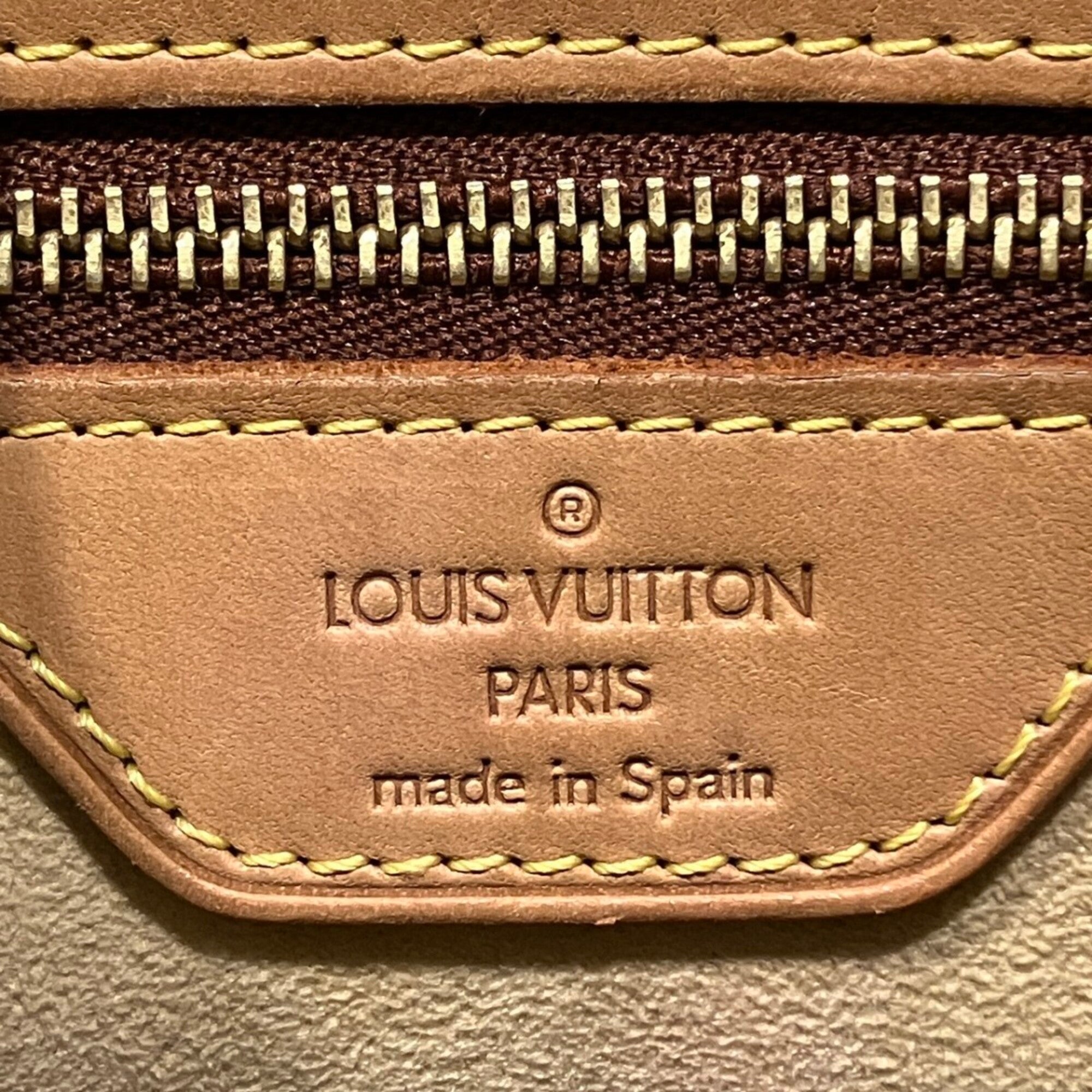Louis Vuitton Monogram Brown Monogram Tote Bag (Pre-Owned)