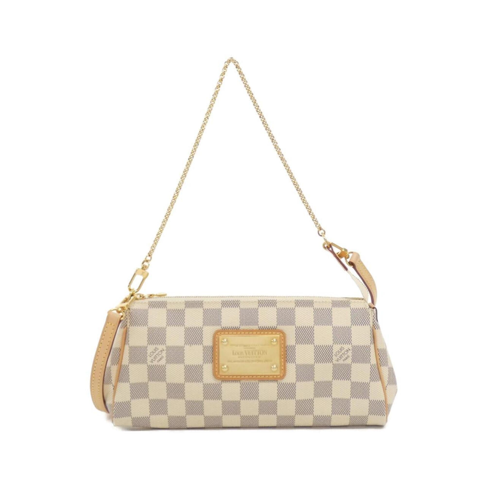 Louis Vuitton Azur Coated Canvas Shoulder Bag (Pre-Owned)