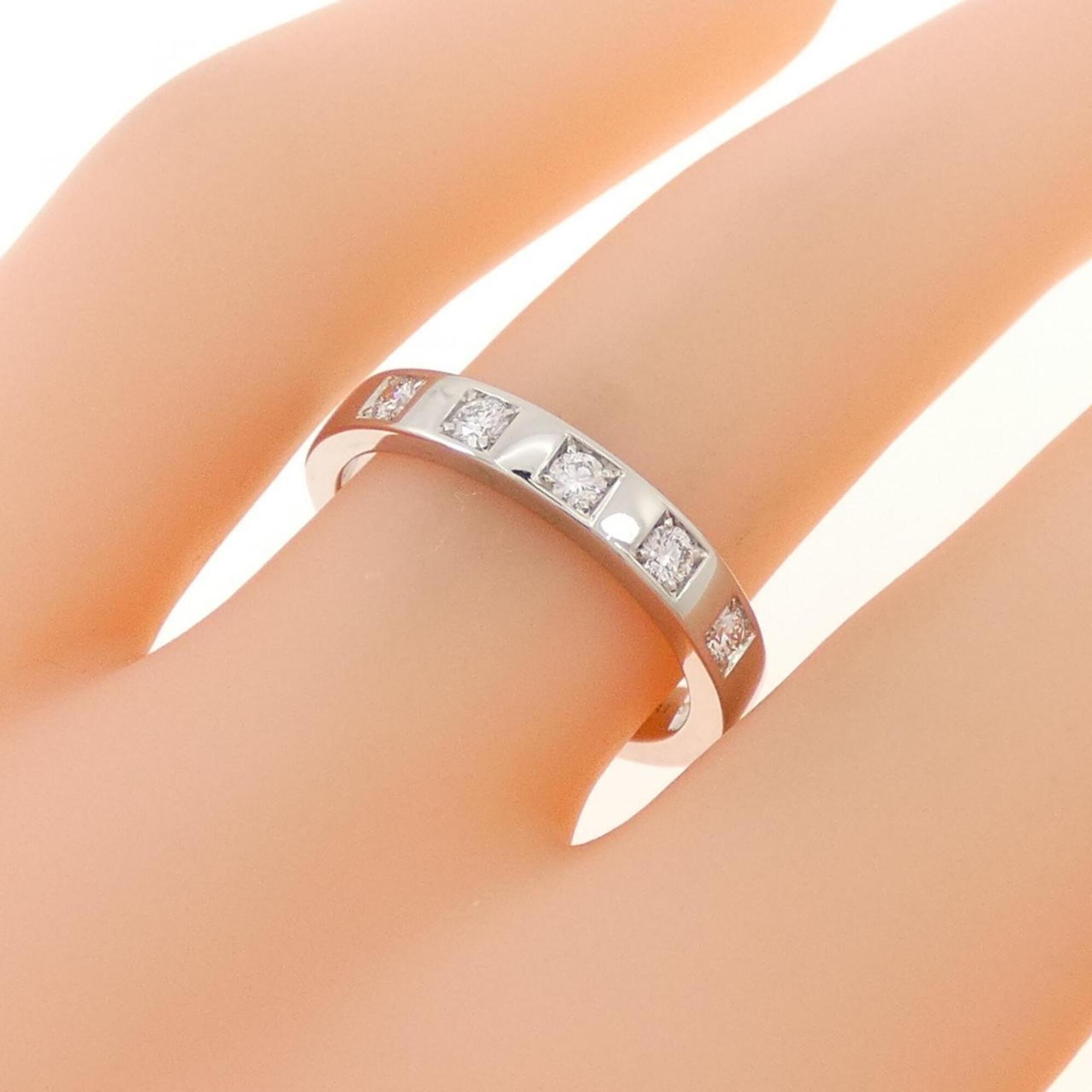 Bvlgari Platinum Platinum 950 Band Ring (Pre-Owned)