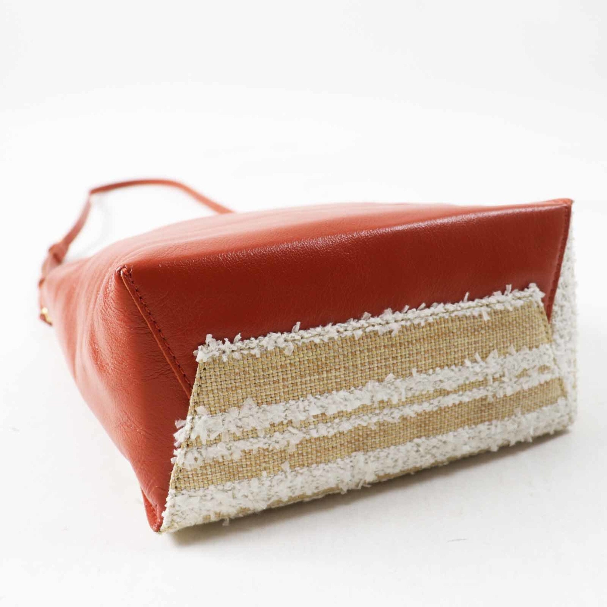 Marni Multi-Color Canvas Leather Shoulder Bag (Pre-Owned)