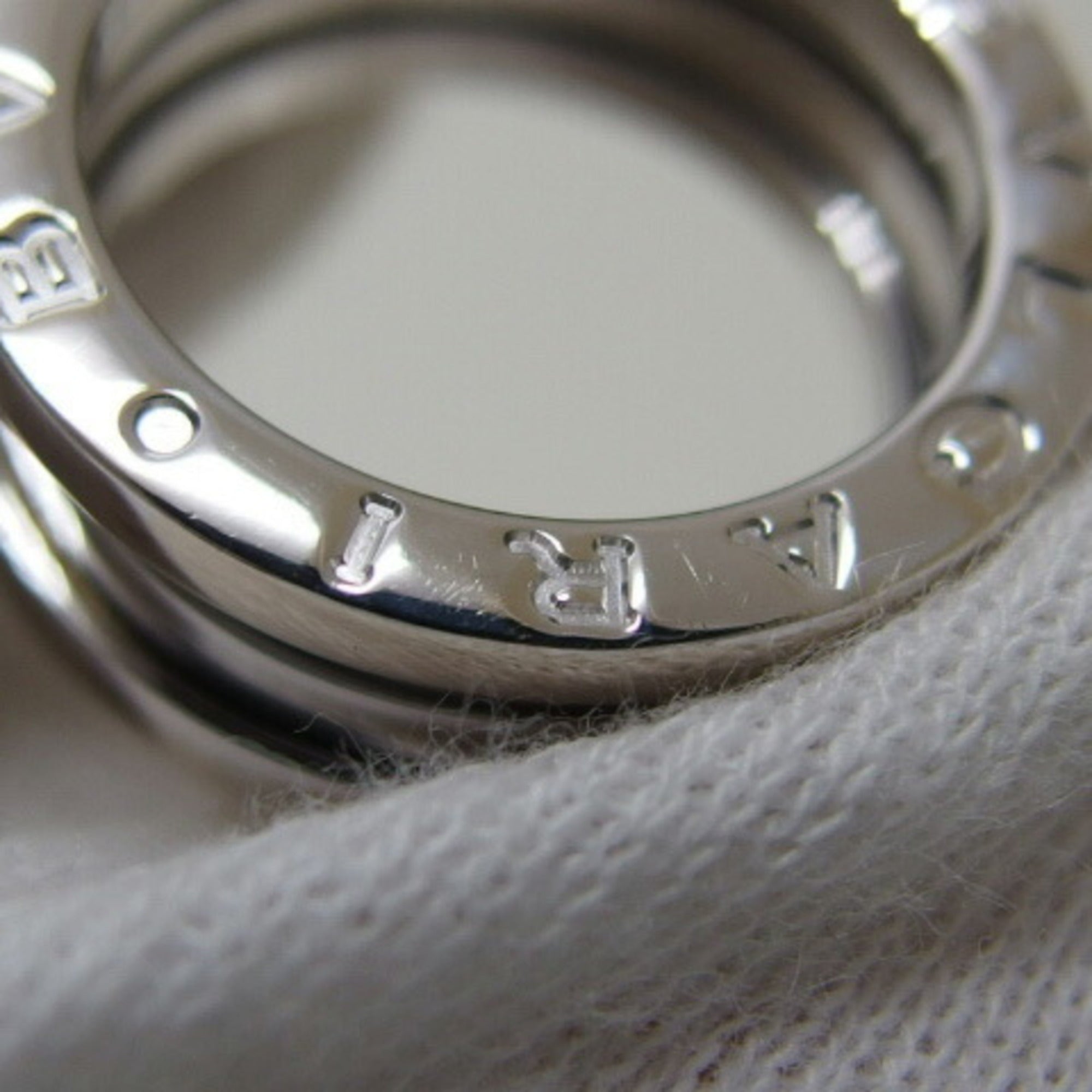 Bvlgari White Gold (18K) Band Ring (Pre-Owned)