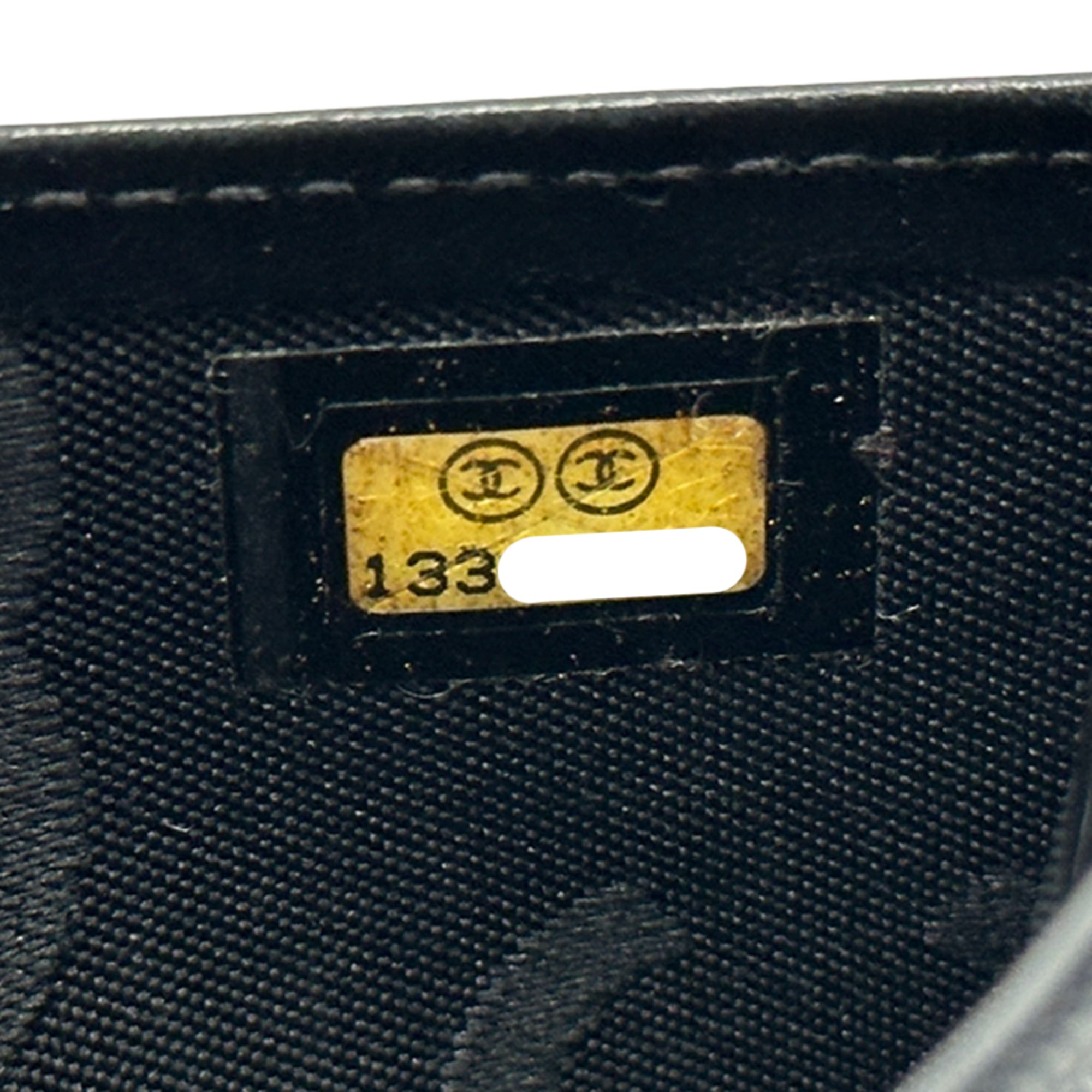 Chanel Black Long Wallet (Bi-Fold) (Pre-Owned)