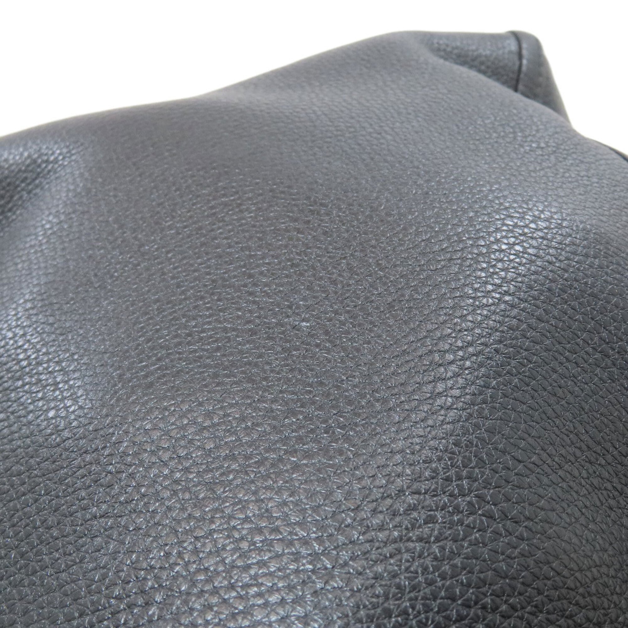 Gucci Black Leather Tote Bag (Pre-Owned)
