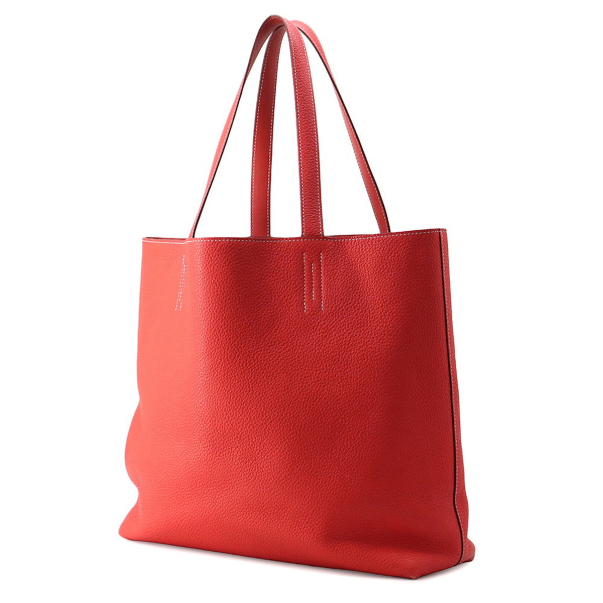 Hermes Bougainvillier Taurillon Clemence Leather Swift Leather Handbag (Pre-Owned)