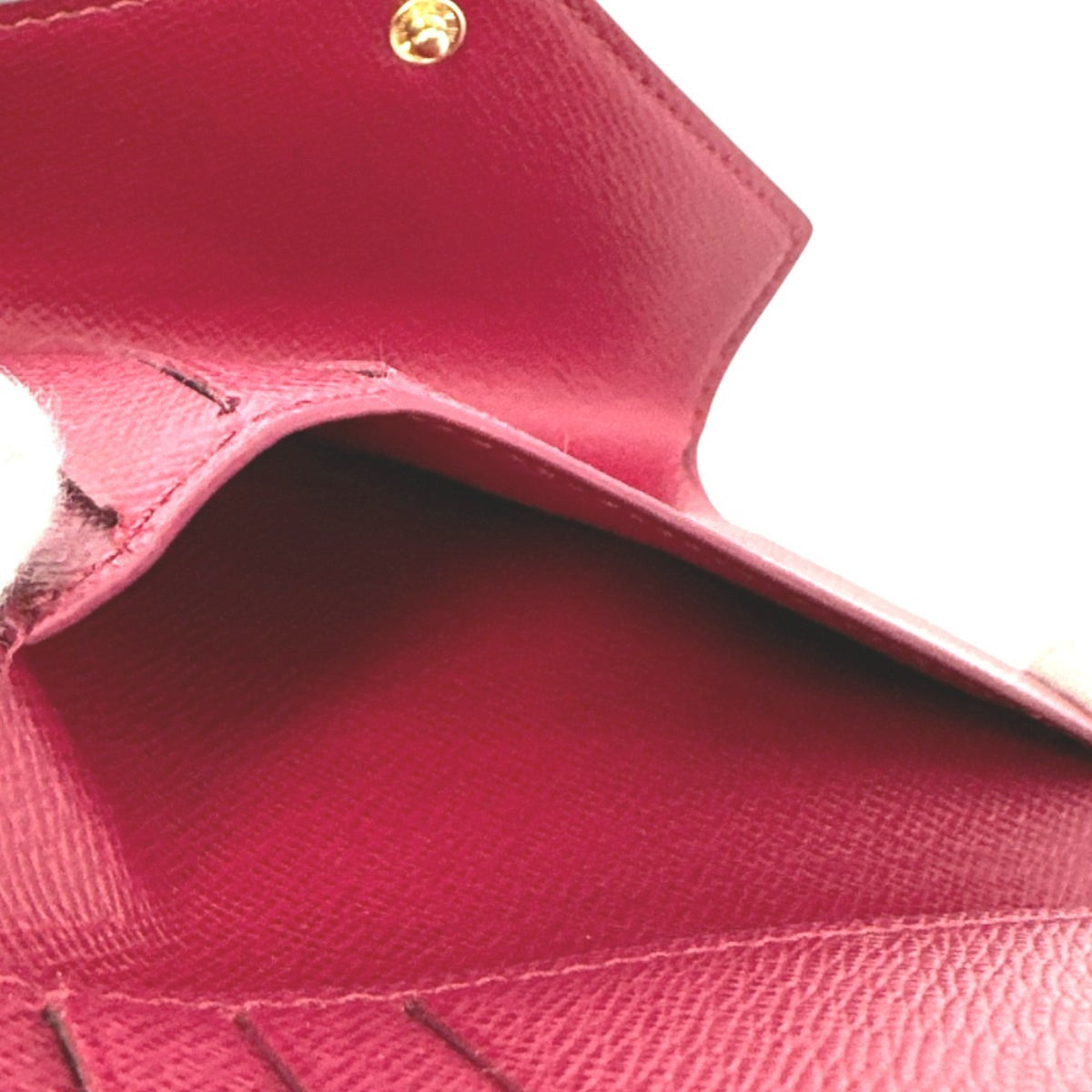 Louis Vuitton Monogram Red Color Monogram Coin Purse/Coin Case (Pre-Owned)