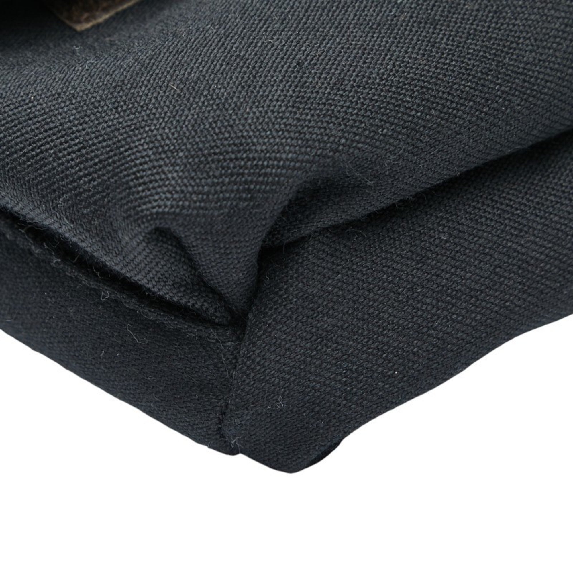 Fendi Black Canvas Sling Bag (Pre-Owned)