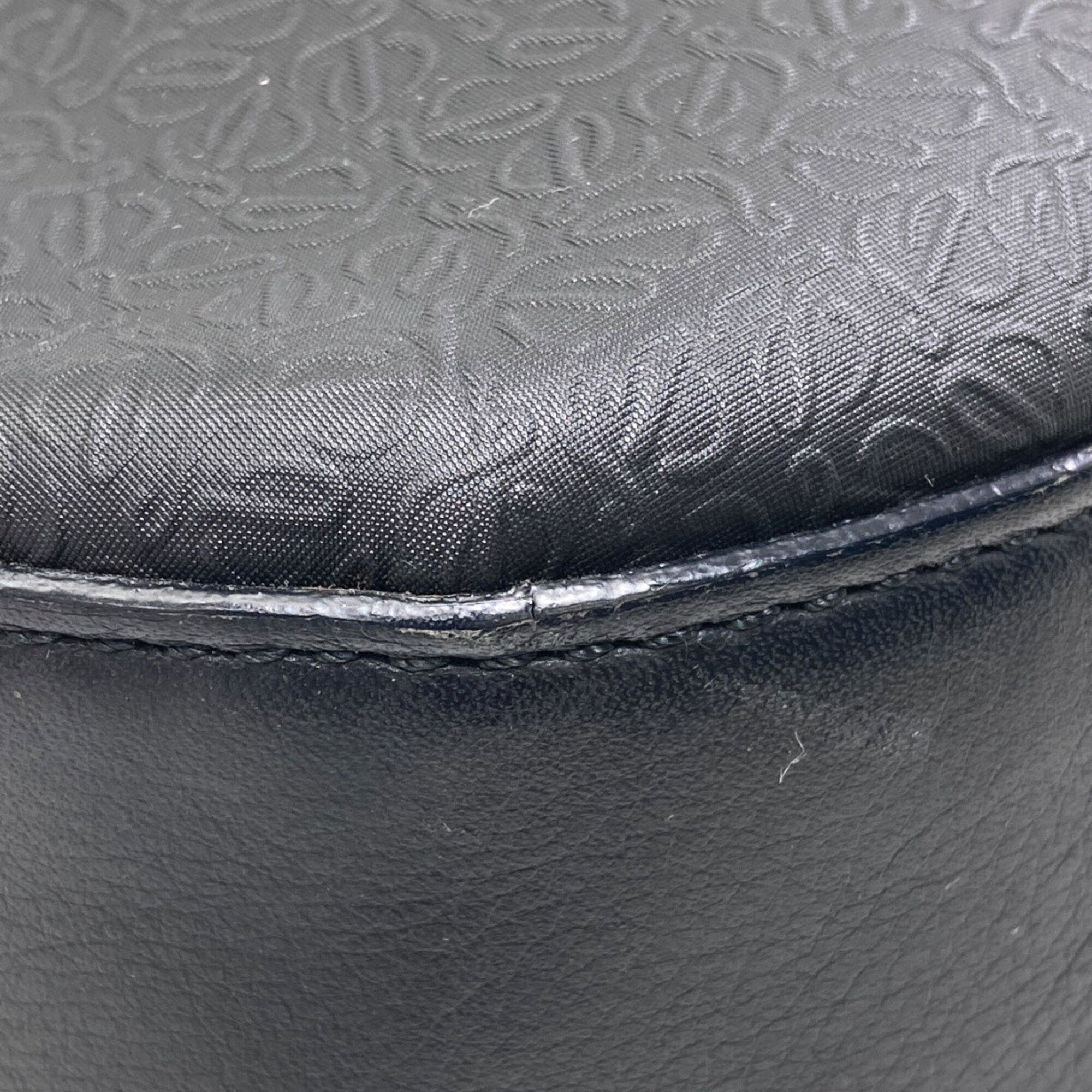Loewe Black Leather Shoulder Bag (Pre-Owned)