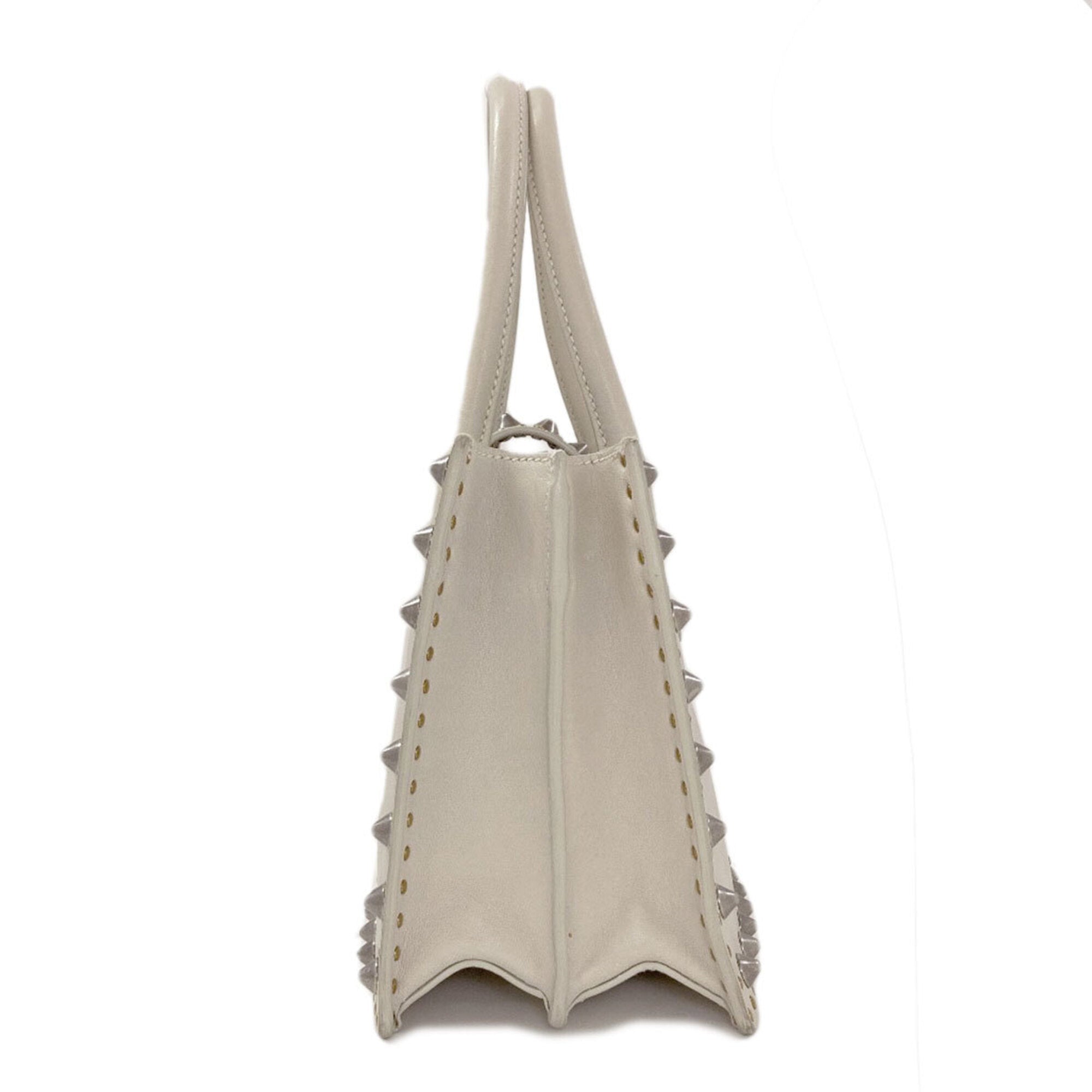 Miu Miu White Leather Handbag (Pre-Owned)