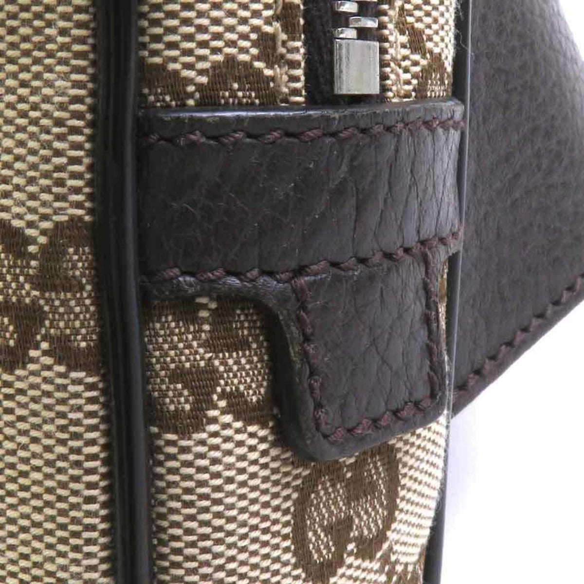 Gucci Brown Gg Canvas Fanny Pack Sling Bag (Pre-Owned)