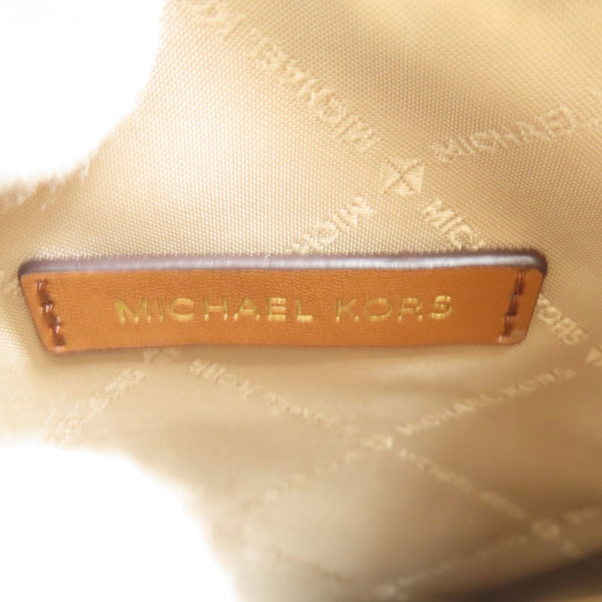 Michael Kors Brown Pvc Handbag (Pre-Owned)