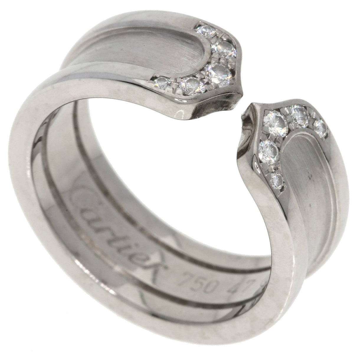 Cartier White Gold (18K) Band Ring (Pre-Owned)