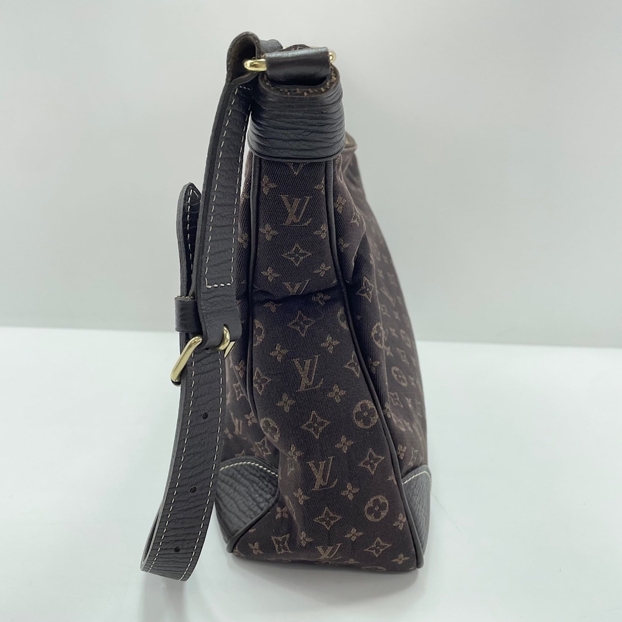 Louis Vuitton Monogram Mini Lin Brown Monogram Mini Lin Shoulder Bag (Pre-Owned)