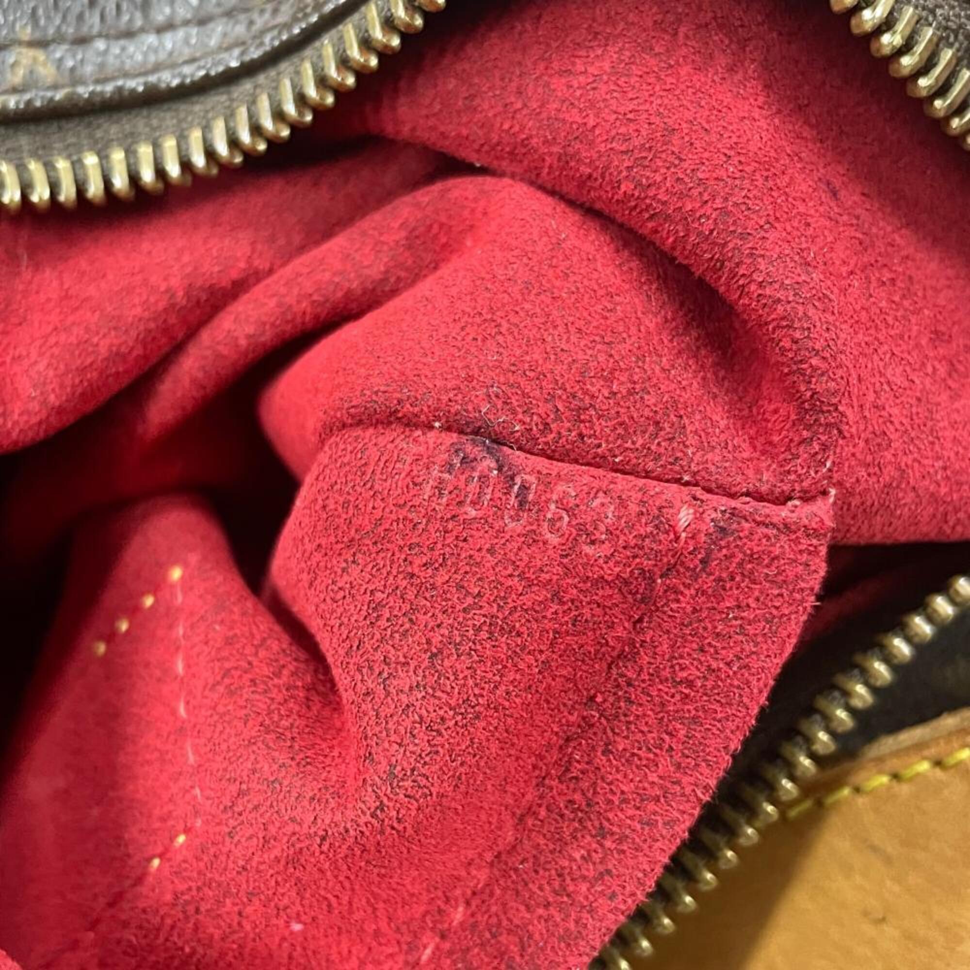 Louis Vuitton Brown Monogram Canvas Shoulder Bag (Pre-Owned)