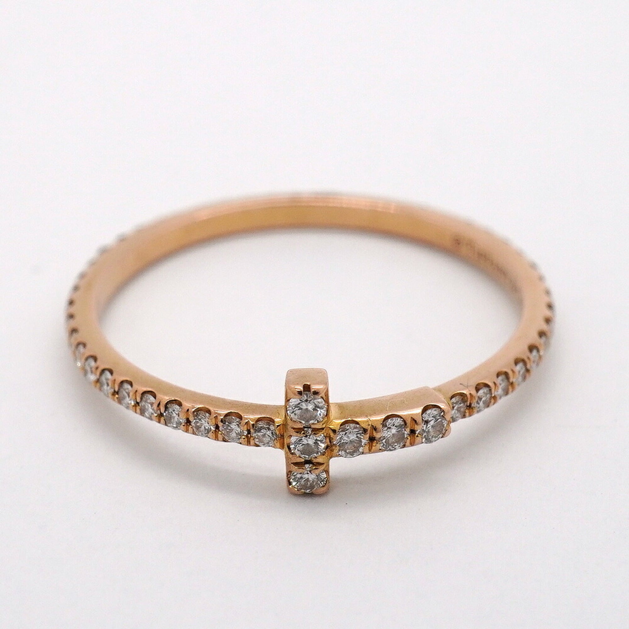 Tiffany Pink Gold (18K) Band Ring (Pre-Owned)