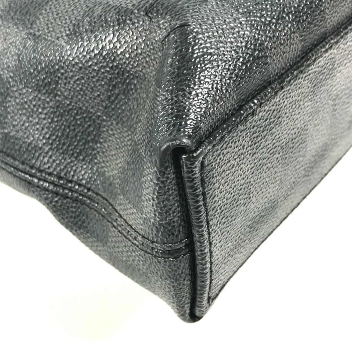 Louis Vuitton Black Damier Graphite Canvas Briefcase Handbag (Pre-Owned)