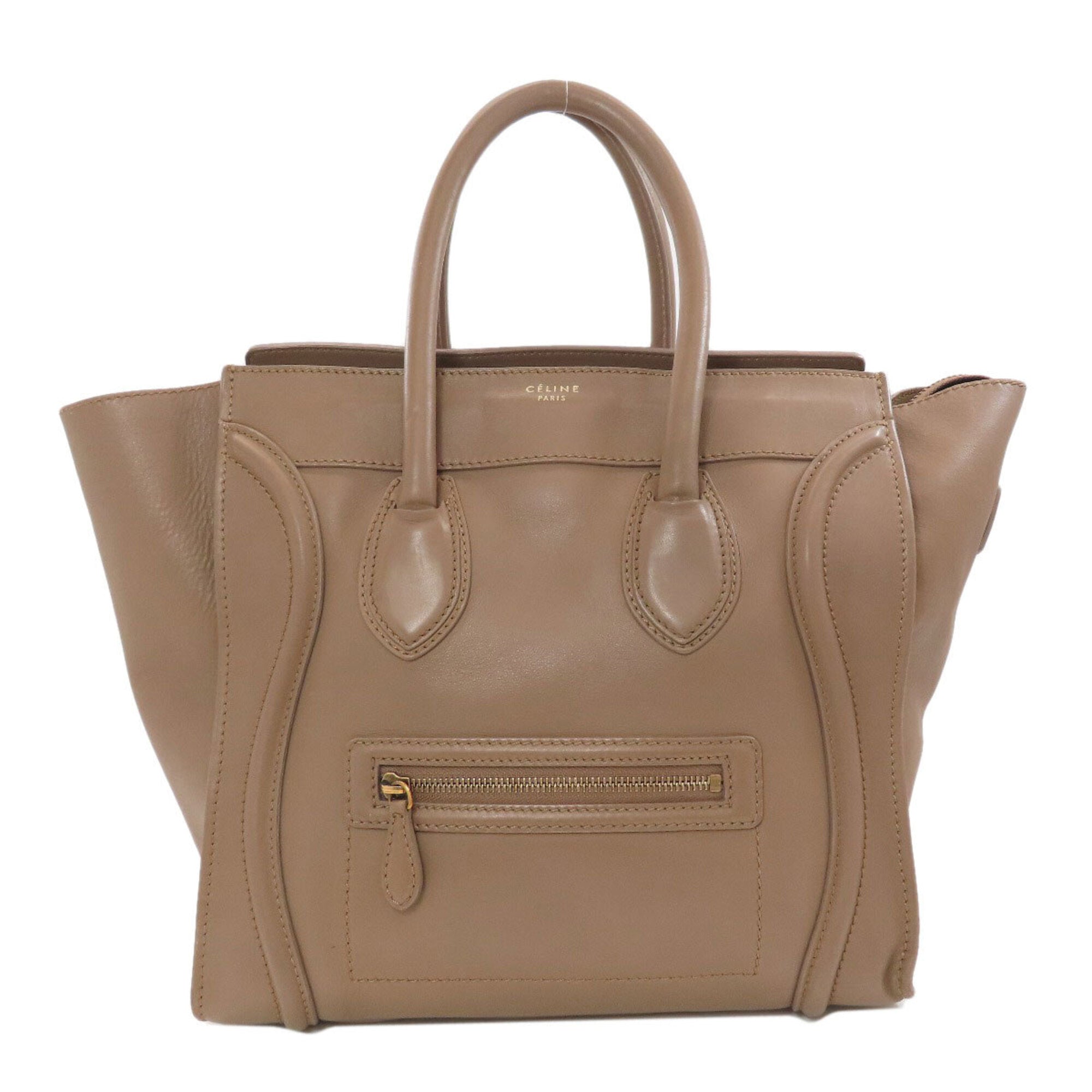 Celine Luggage Brown Leather Handbag (Pre-Owned)
