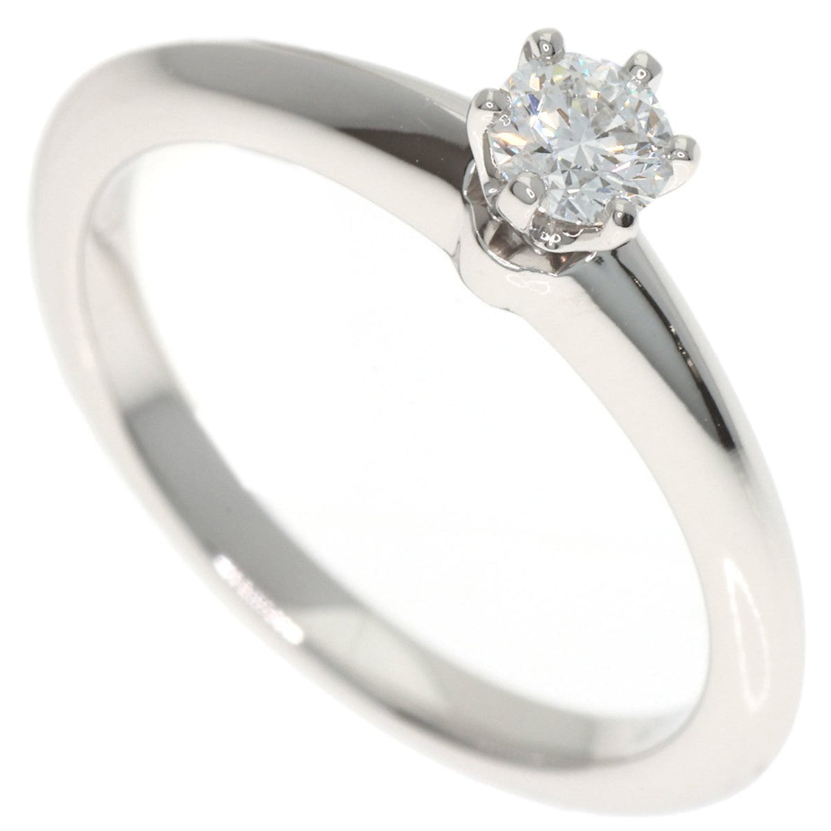 Tiffany Platinum 950 Band Ring (Pre-Owned)