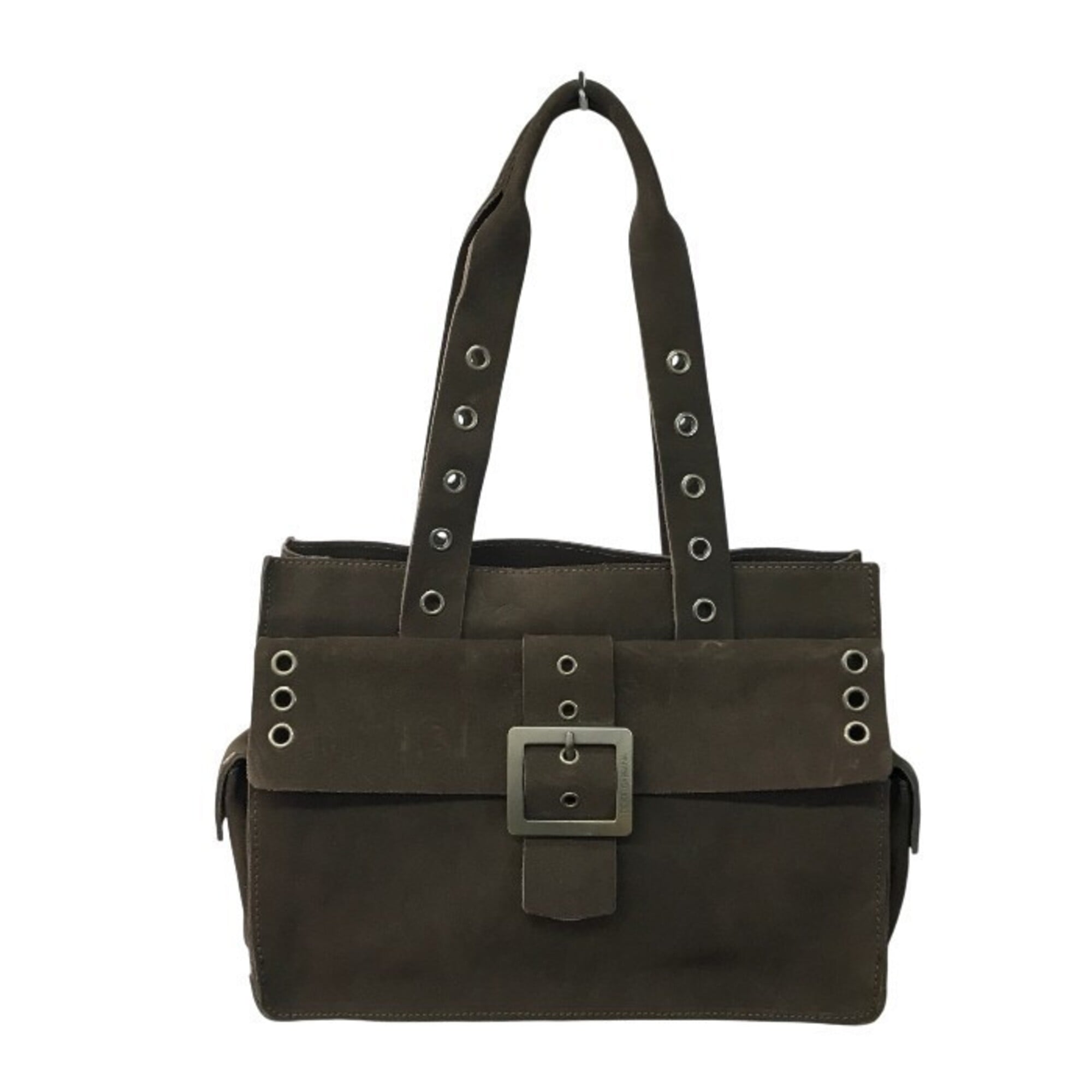 Dolce & Gabbana Brown Suede Leather Tote Bag (Pre-Owned)