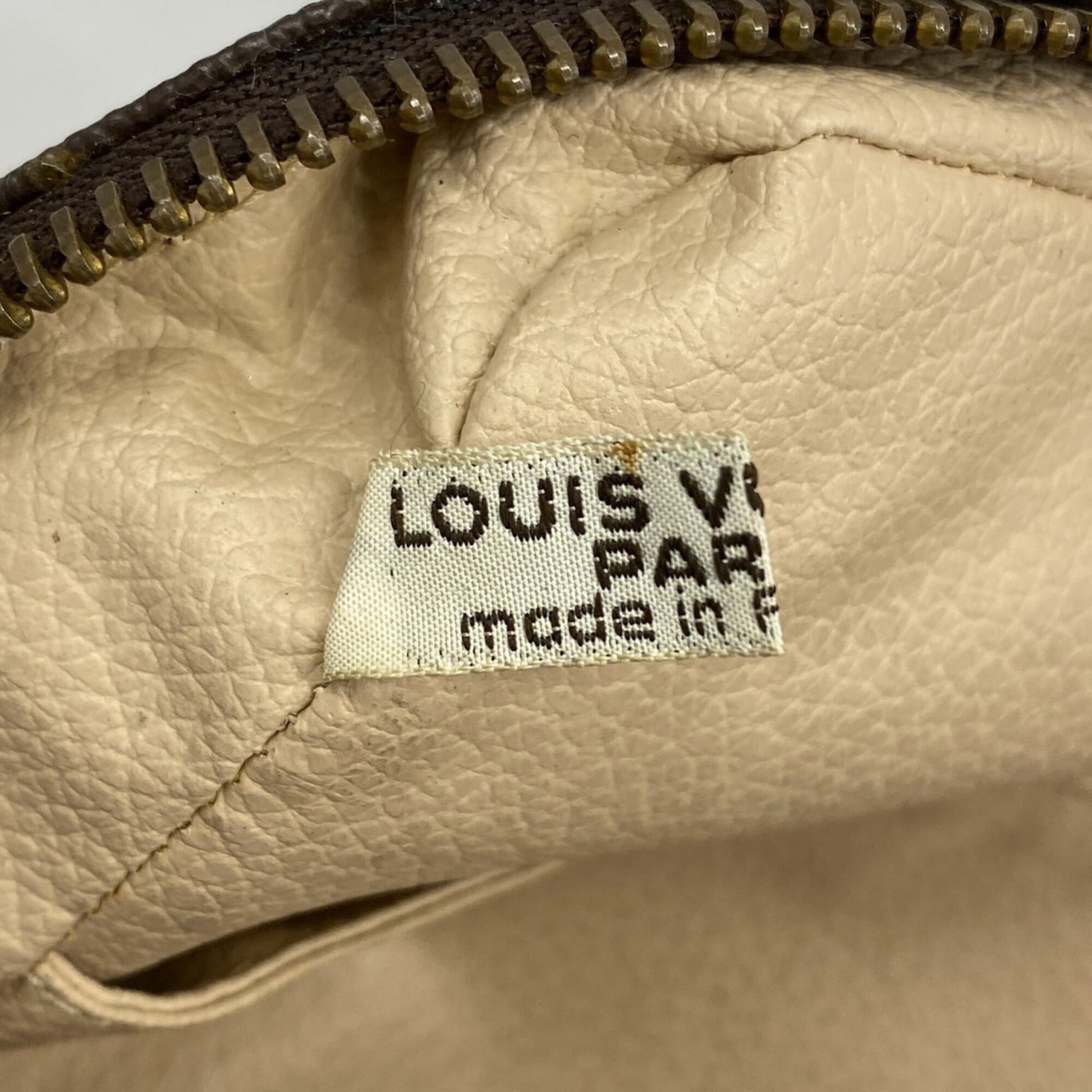 Louis Vuitton Brown Pouch (Pre-Owned)