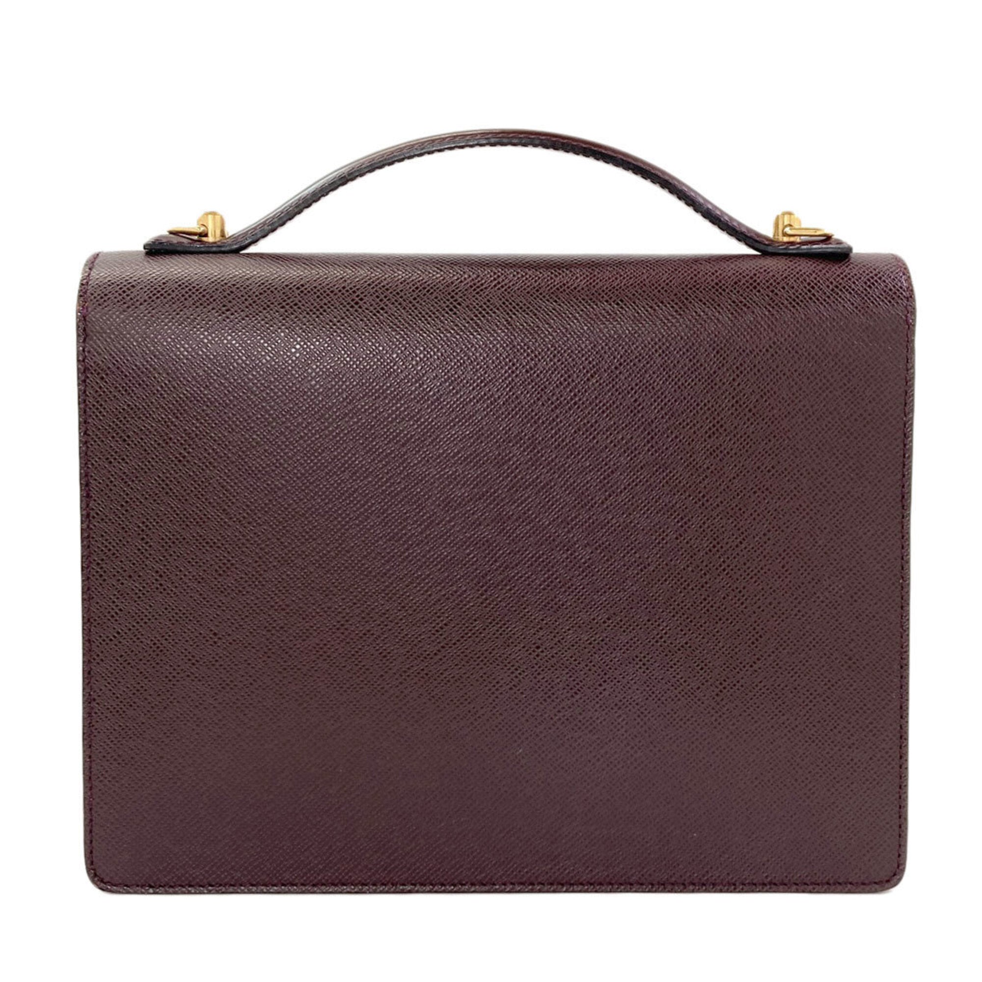 Louis Vuitton Taiga Acajou Taiga Leather Handbag (Pre-Owned)