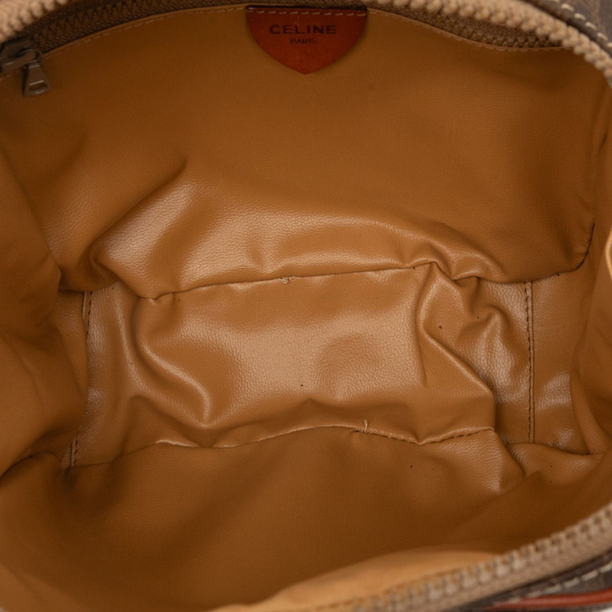 Celine Brown Pvc Leather Shoulder Bag (Pre-Owned)