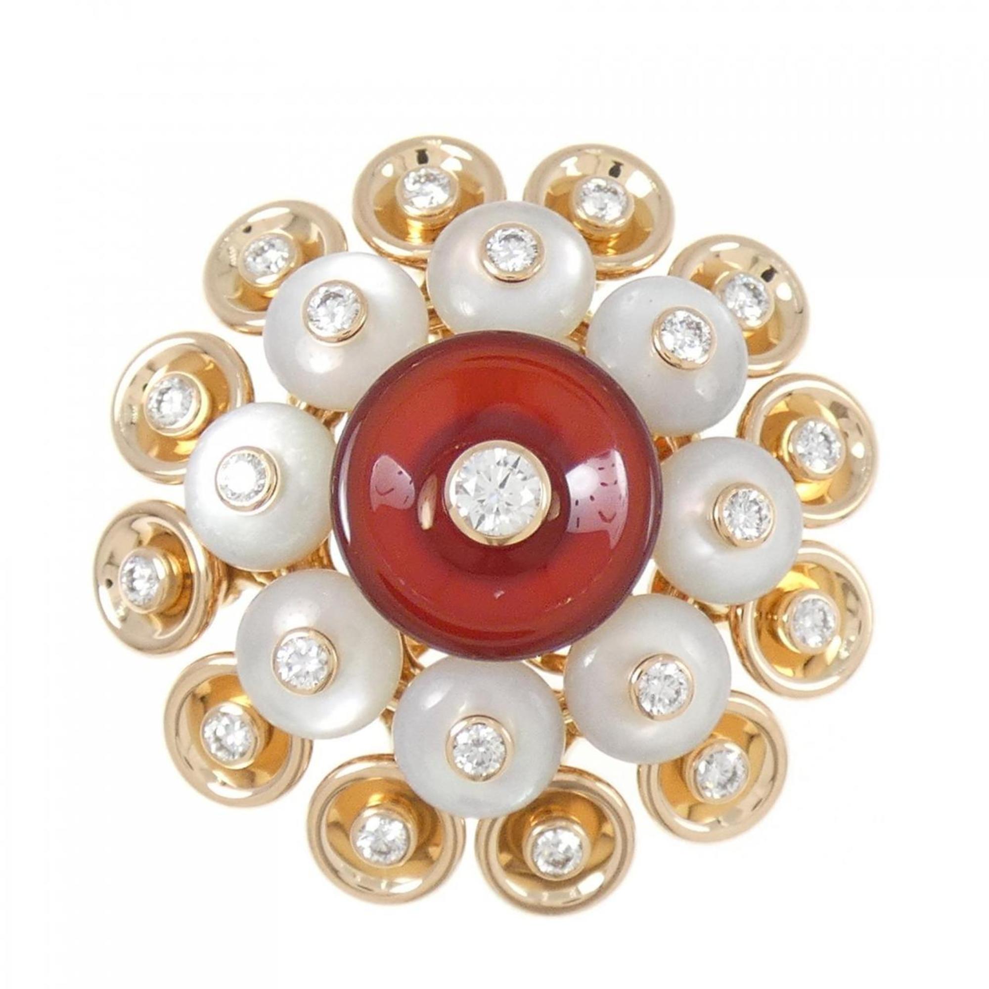 Van Cleef & Arpels Pink Gold Anniversary Ring (Pre-Owned)