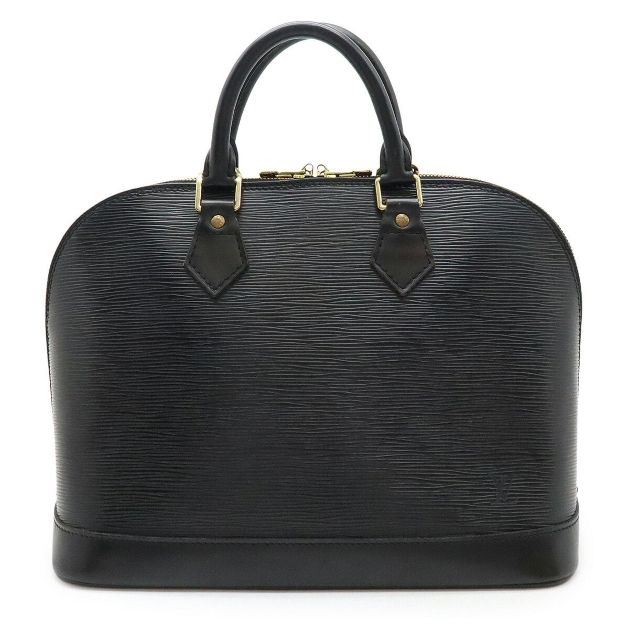 Louis Vuitton Epi Black Noir Epi Leather Handbag (Pre-Owned)