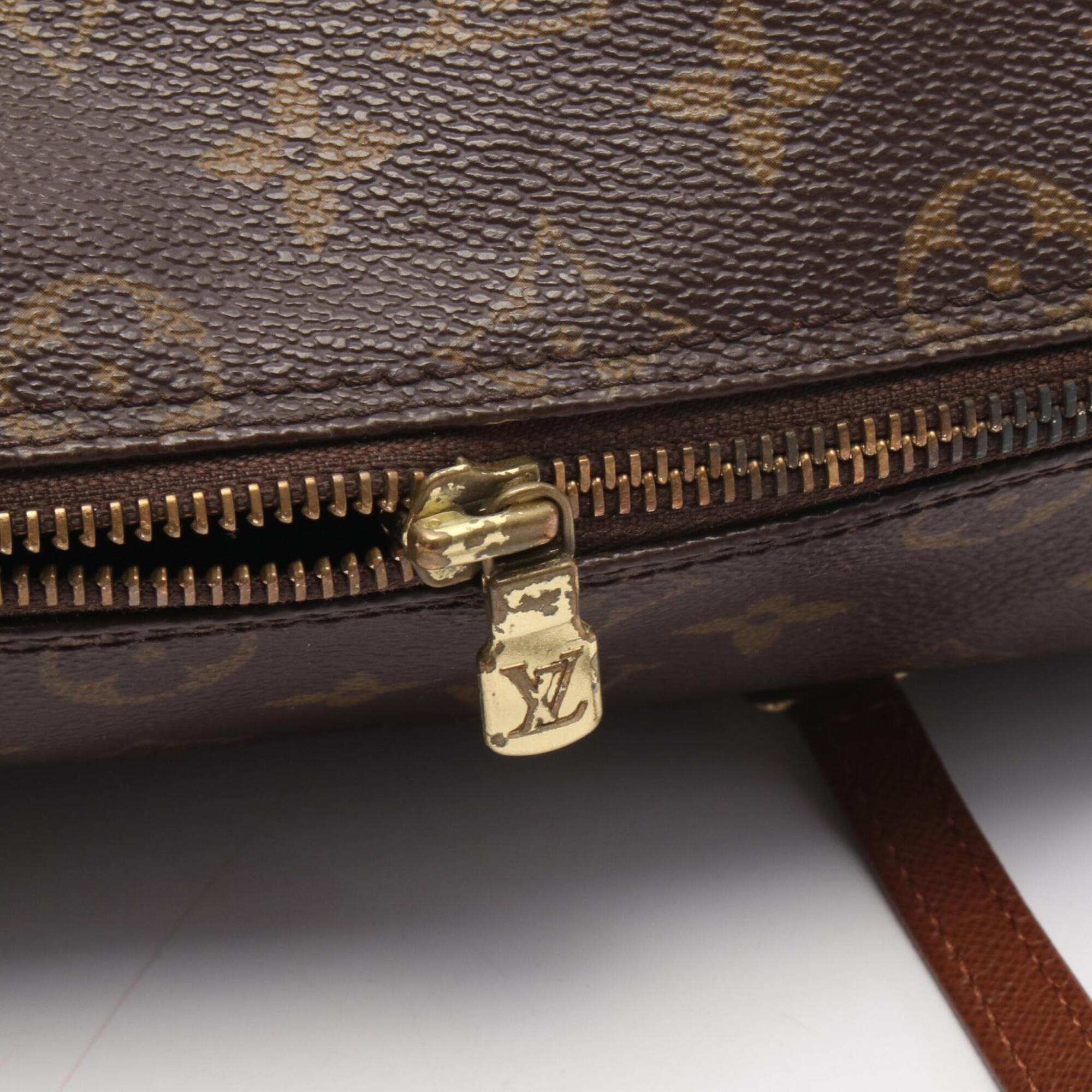 Louis Vuitton Brown Monogram Monogram Leather Handbag (Pre-Owned)